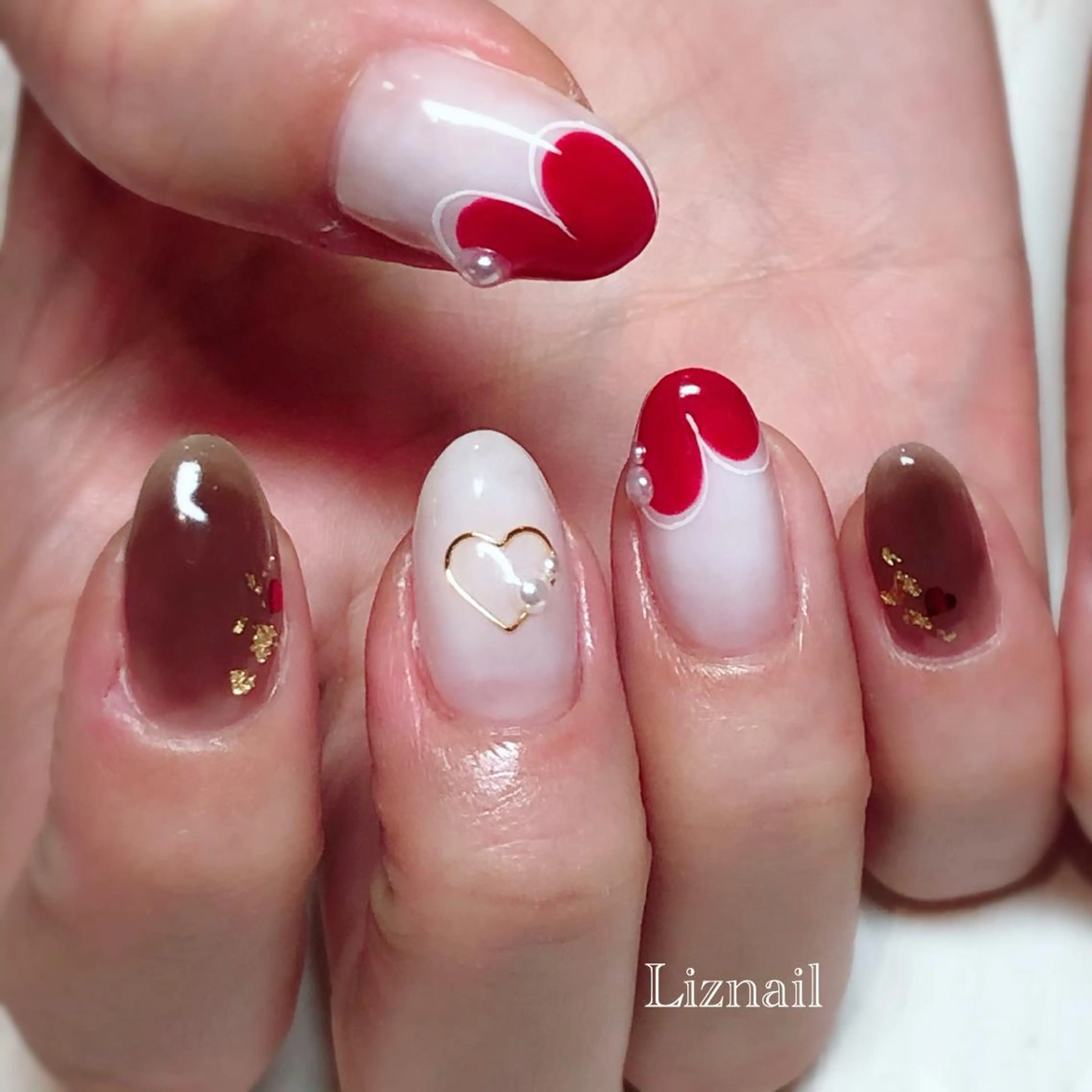 ネイル ハンドネイル Rawr / saoriのネイルデザイン