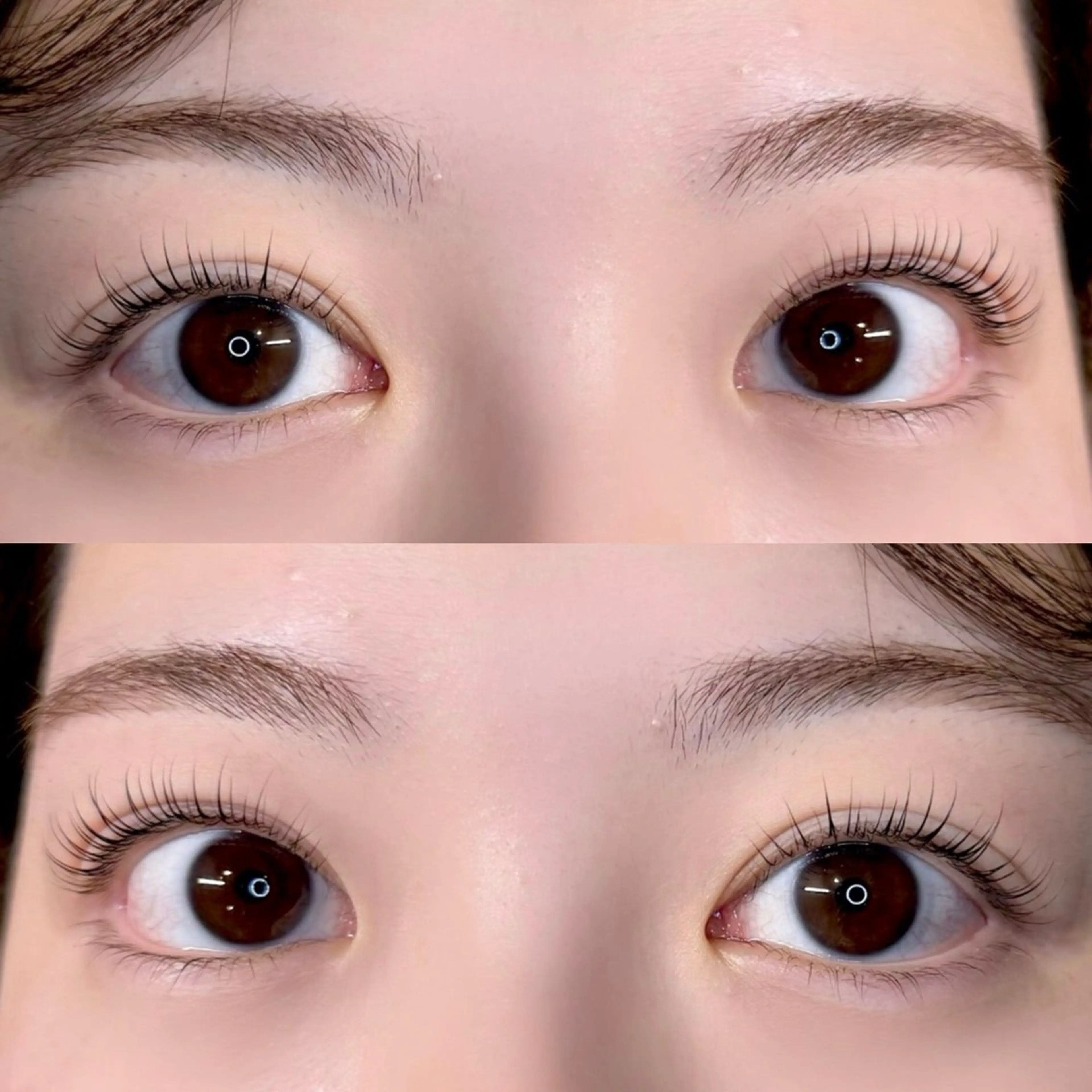 ケラチンラッシュリフト美容液仕上げの写真