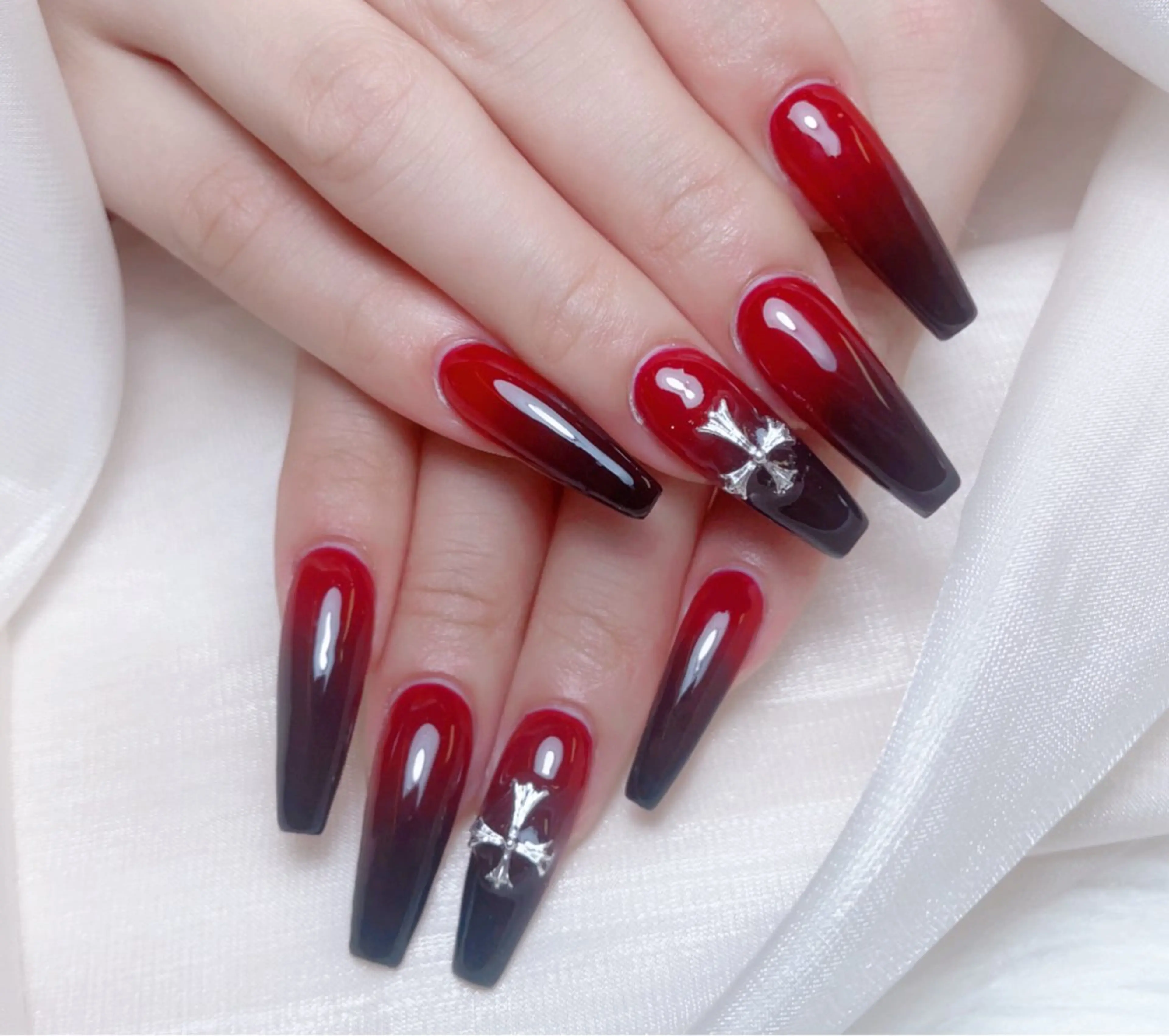 ネイル ハンドネイル M🌷nail 長さだし専門店のネイルデザイン