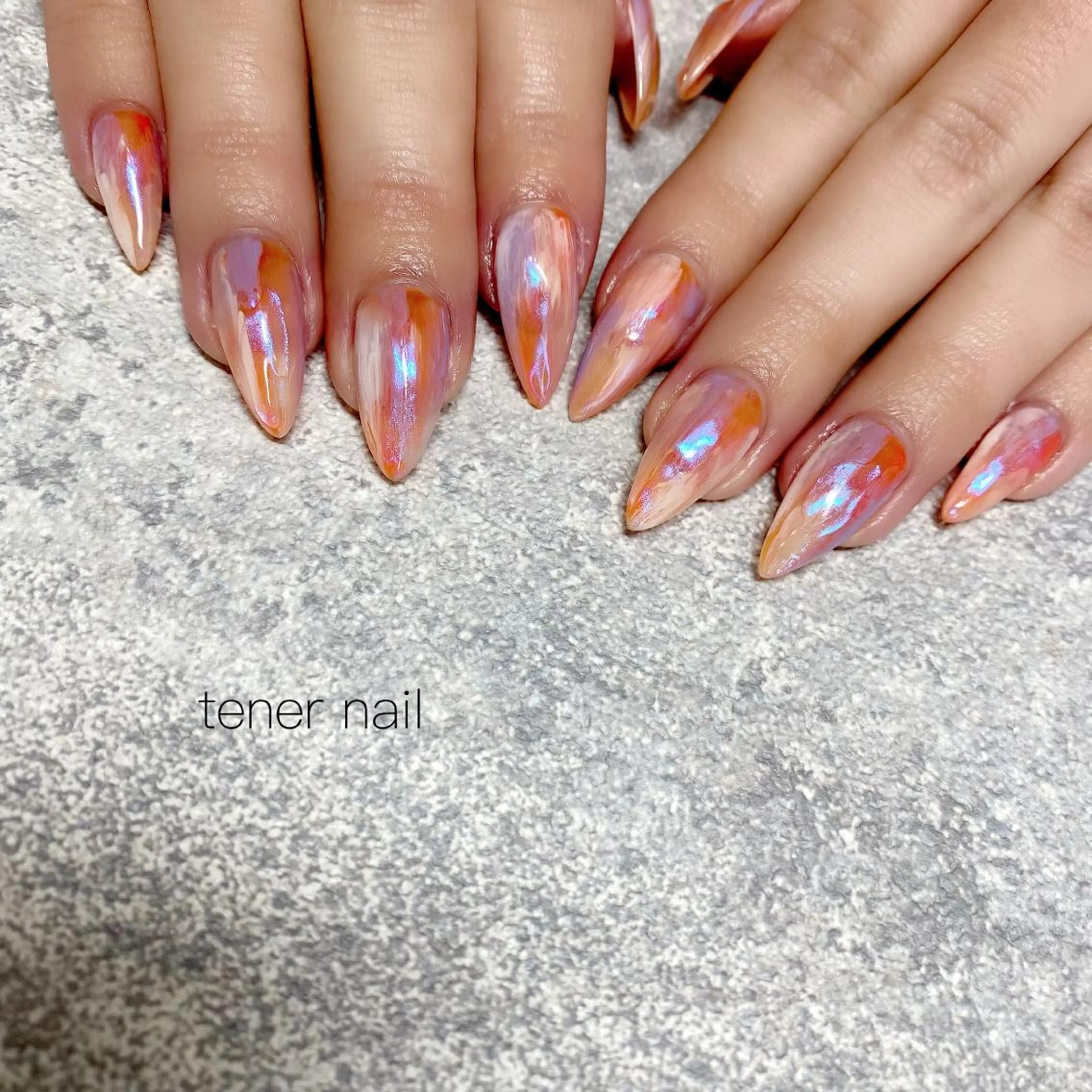 ネイル ニュアンスネイル テネルネイル tener nailのネイルデザイン
