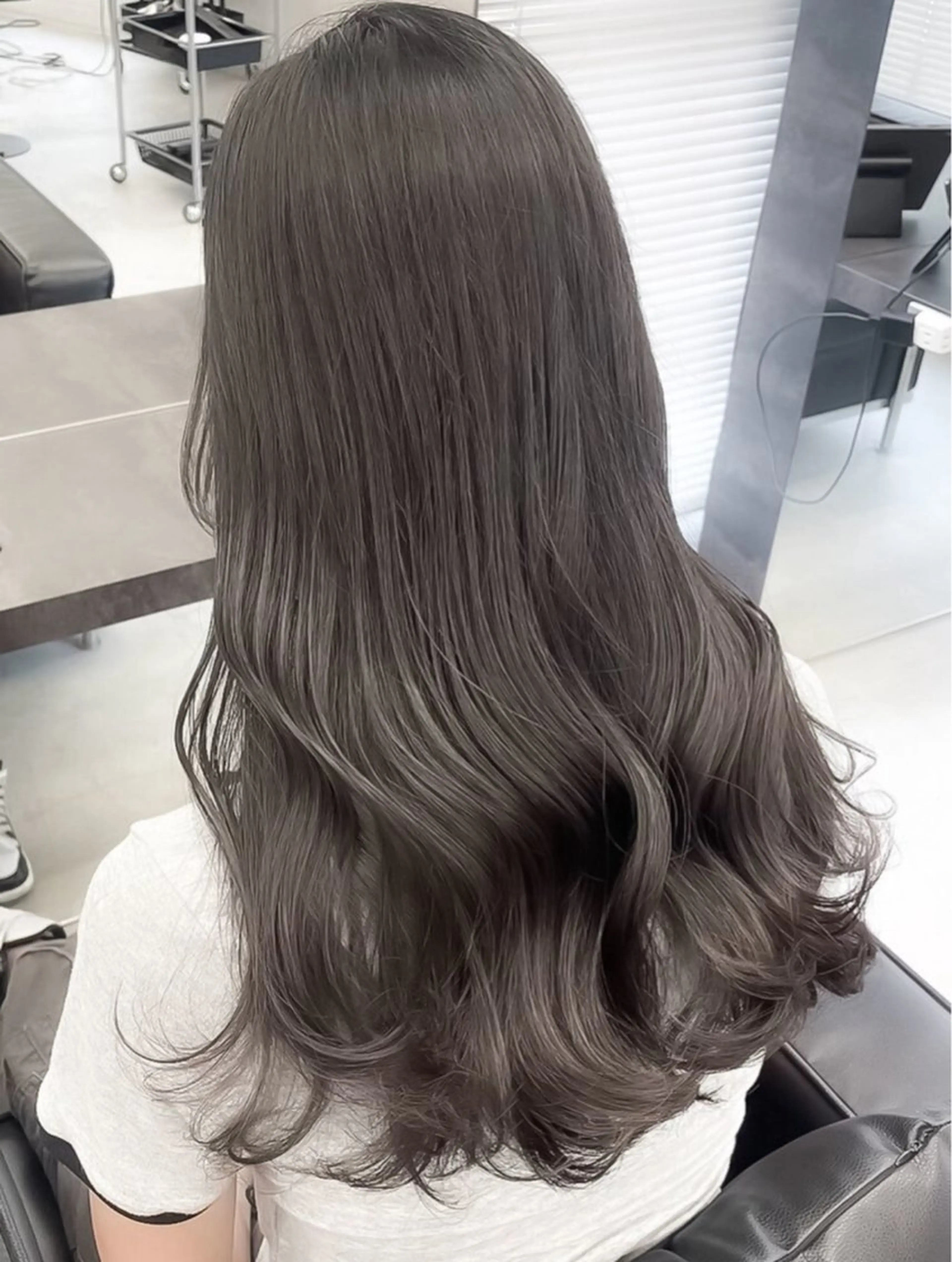 セミロング カラー カット ヘアカラー 🔥髪質改善🔥 艶カラー/近澤✂︎のヘアスタイル