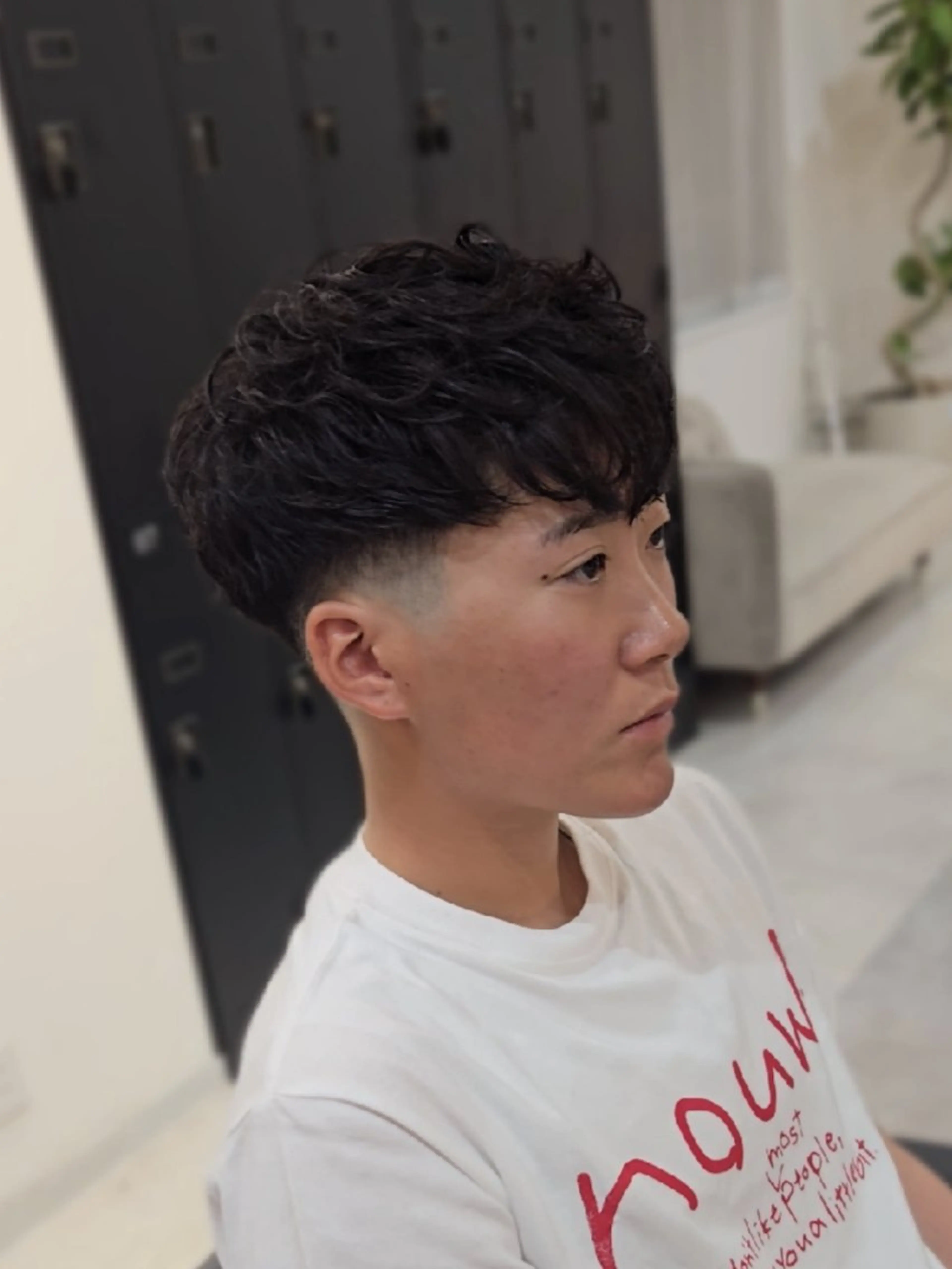 メンズ ミディアム パーマ ミディアムパーマ メンズパーマ カット パーマ ヘアセット LEN名古屋/パーマ 海外ヘア/メンズ特化のヘアスタイル