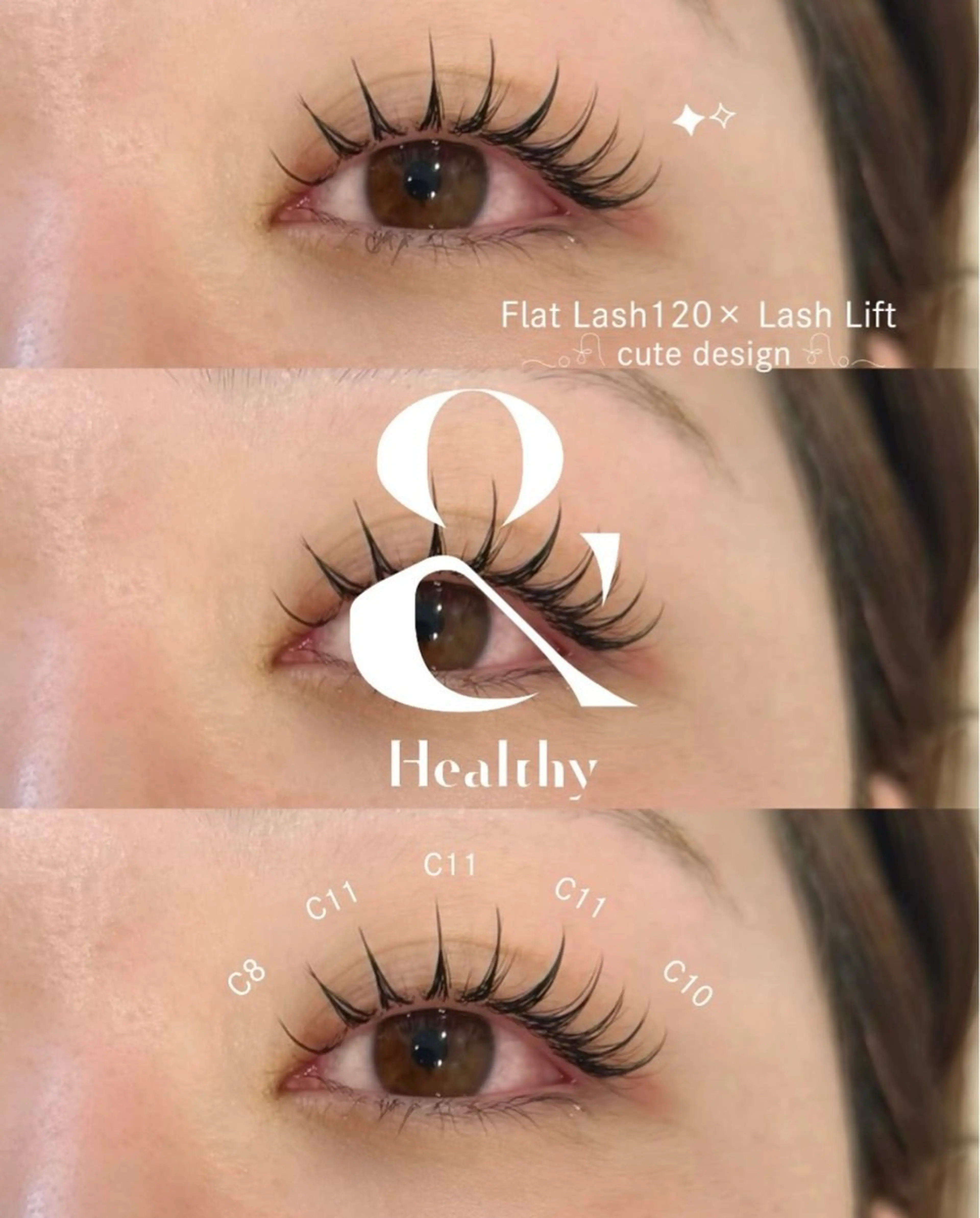 マツエク・マツパ マツエク epill Lenna .🦋のマツエク・マツパデザイン