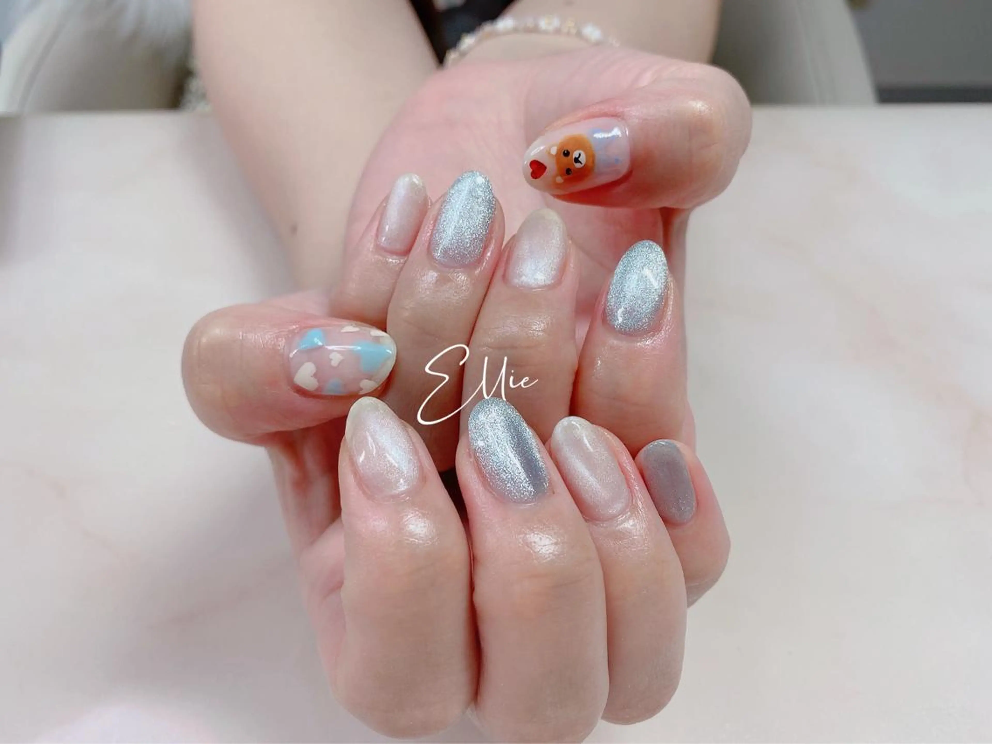 ネイル ハンドネイル ハンドケア 閨匠ビューティサロン 新橋店♡Ellieのネイルデザイン