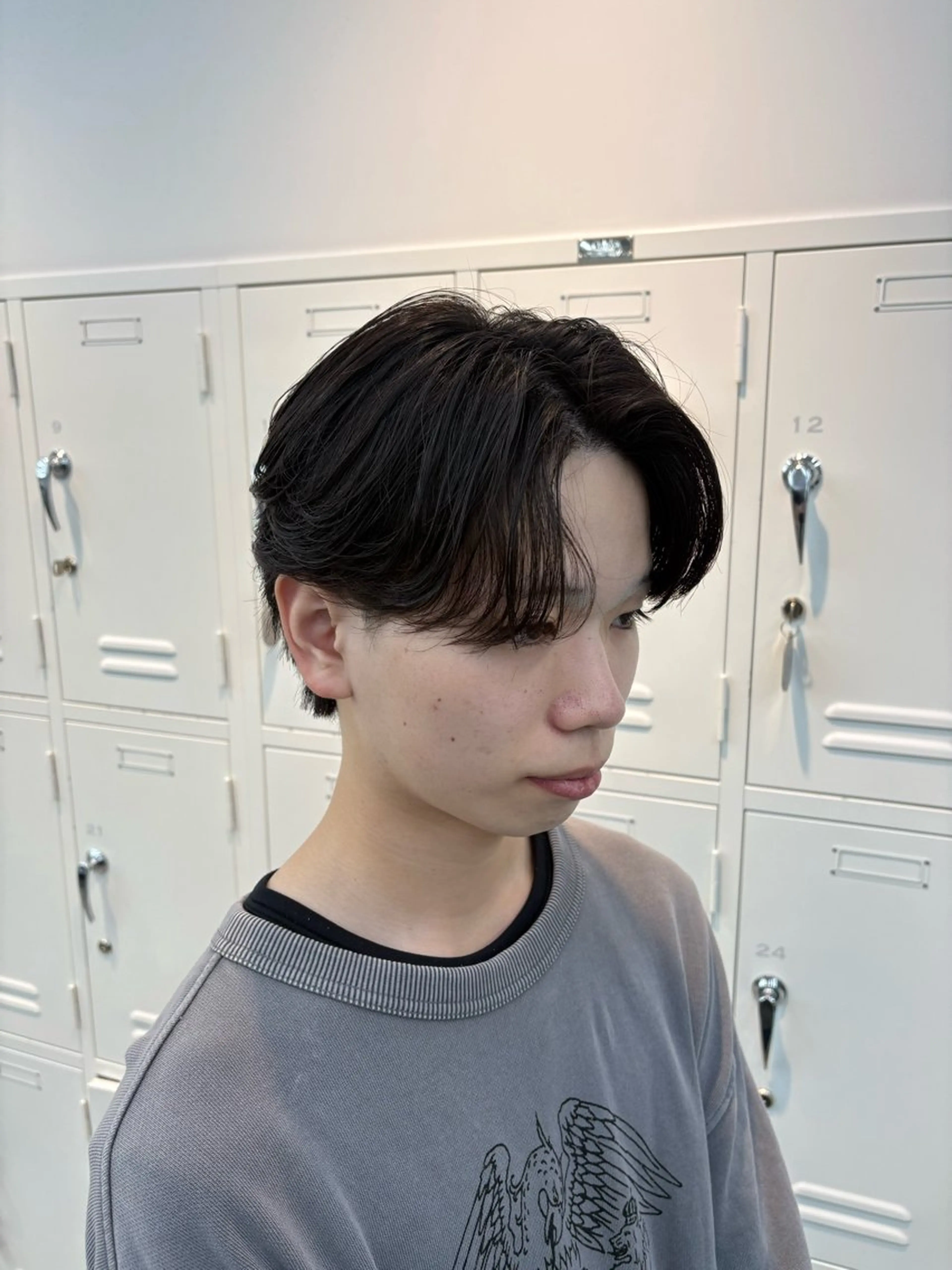 パーマ メンズ パーマ 🌀toa/波巻き✨ /メンズパーマ／栄のヘアスタイル