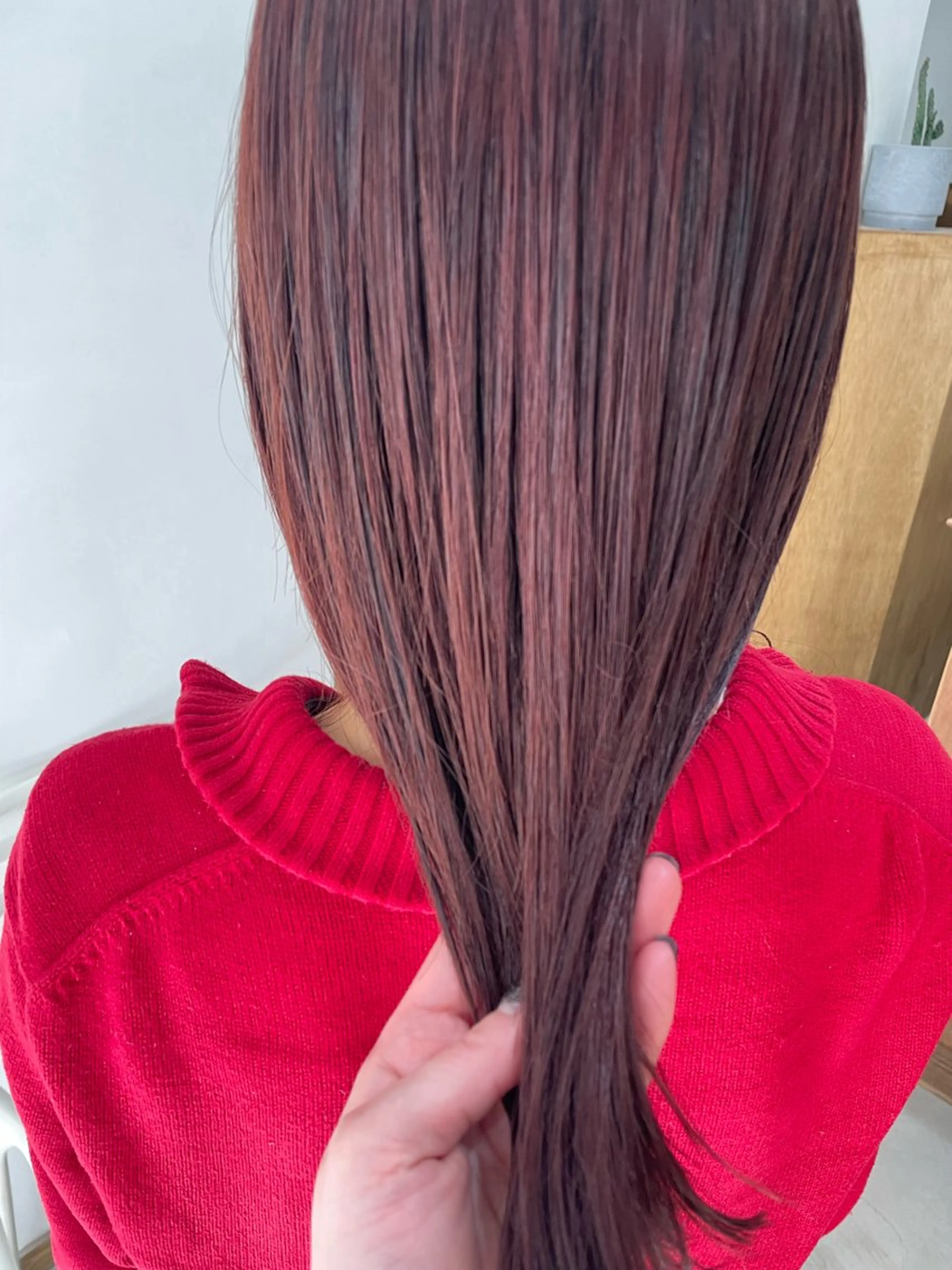 セミロング カラー パーマ ヘアアレンジ メンズ カット ヘアカラー トリートメント tatsumi/ボブ ウルフ/レイヤーのヘアスタイル