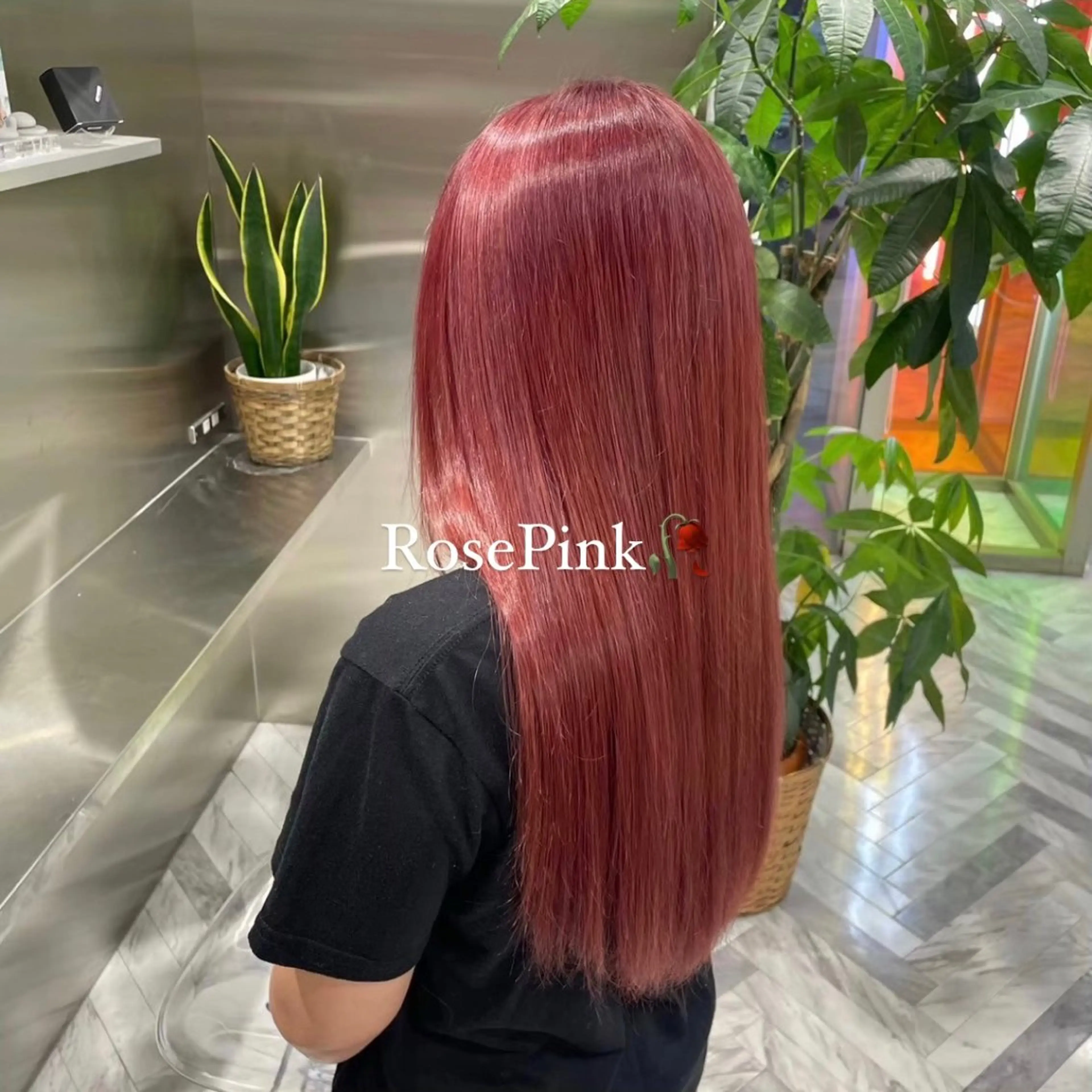 ロング カラー sawaka🪽うる 艶カラー/レイヤーのヘアスタイル