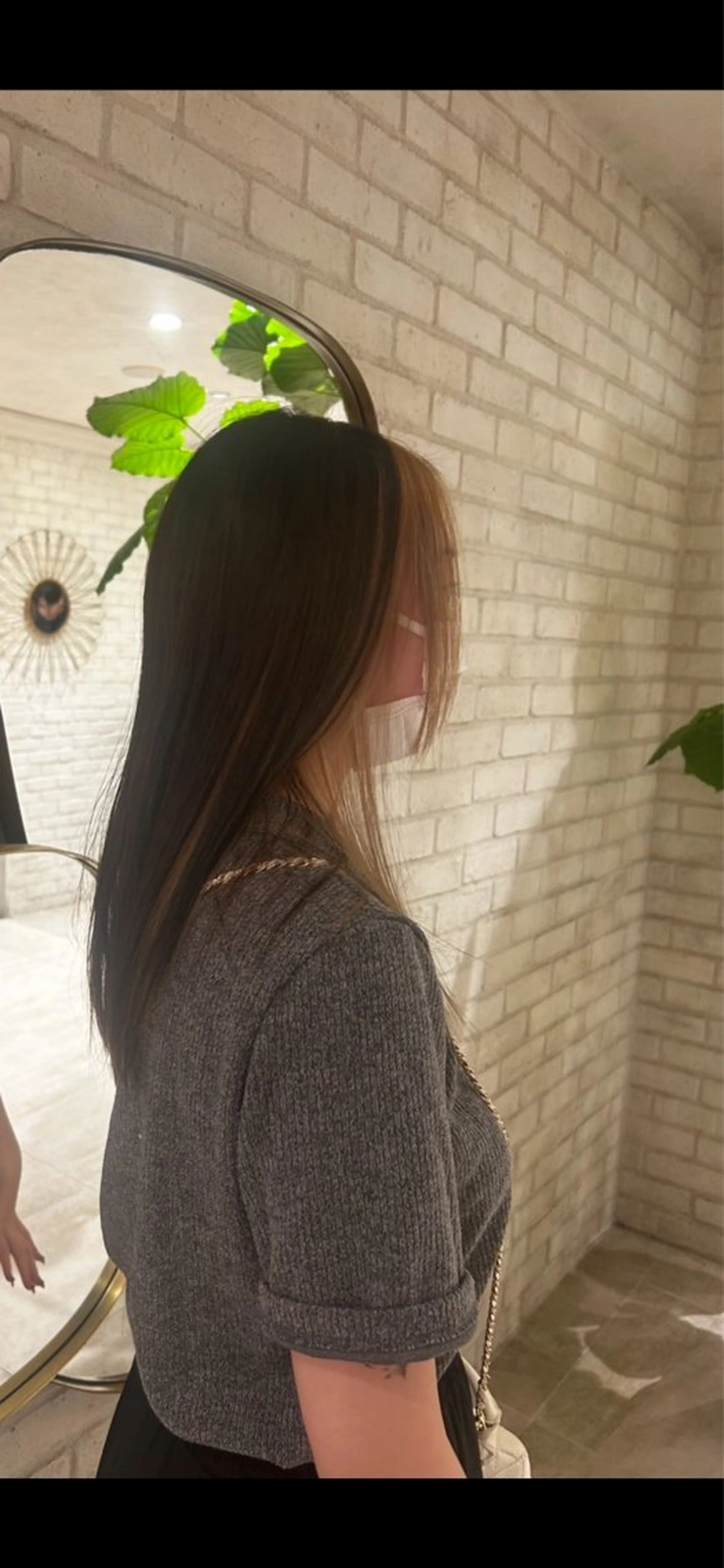 カラー ヘアカラー 森 泉琴のヘアスタイル