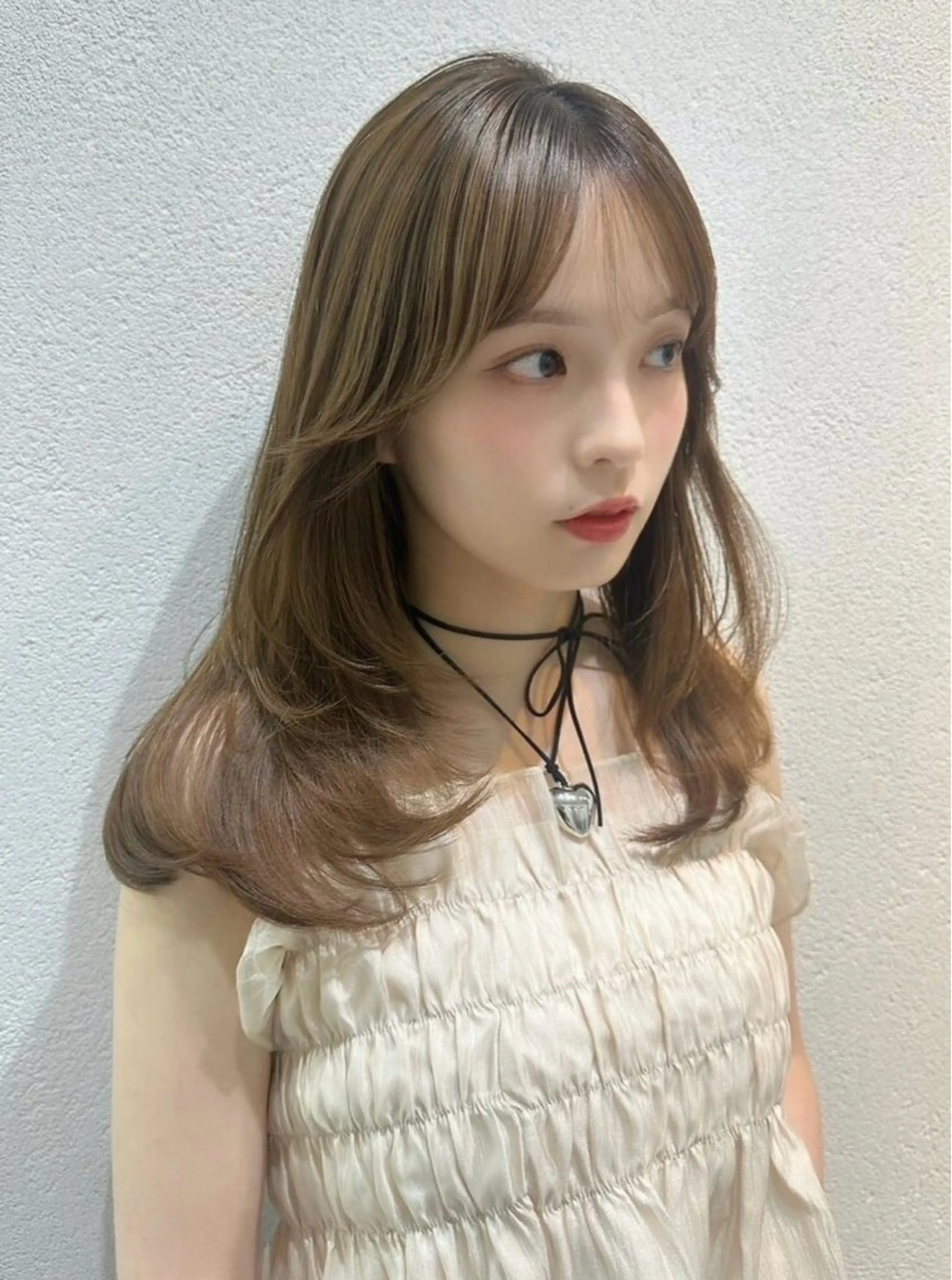 ロング 👑人気韓国ヘア👑 髪質改善Zina真鍋のヘアスタイル