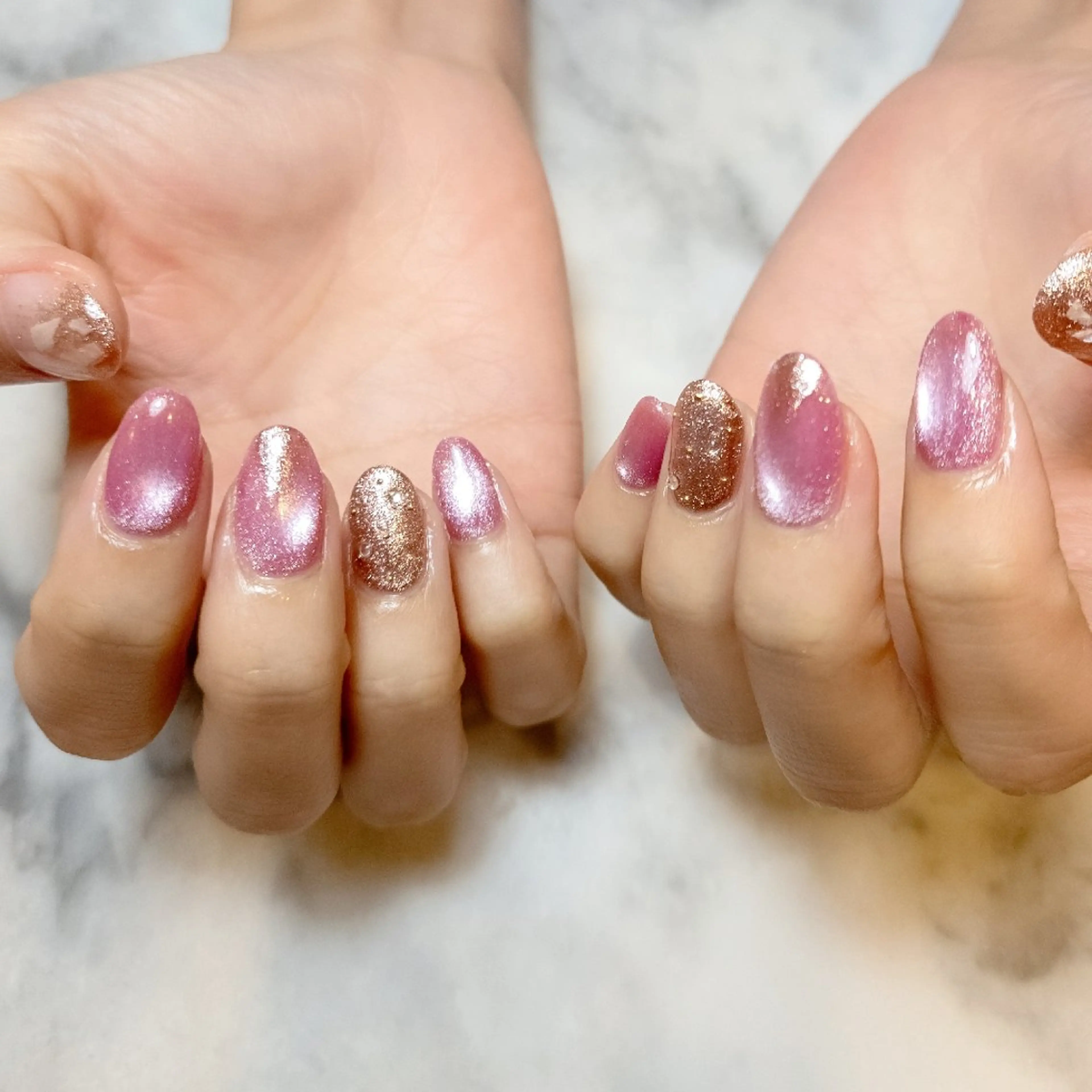 ネイル 4/21🈳️🌷 永山瑞穂のネイルデザイン