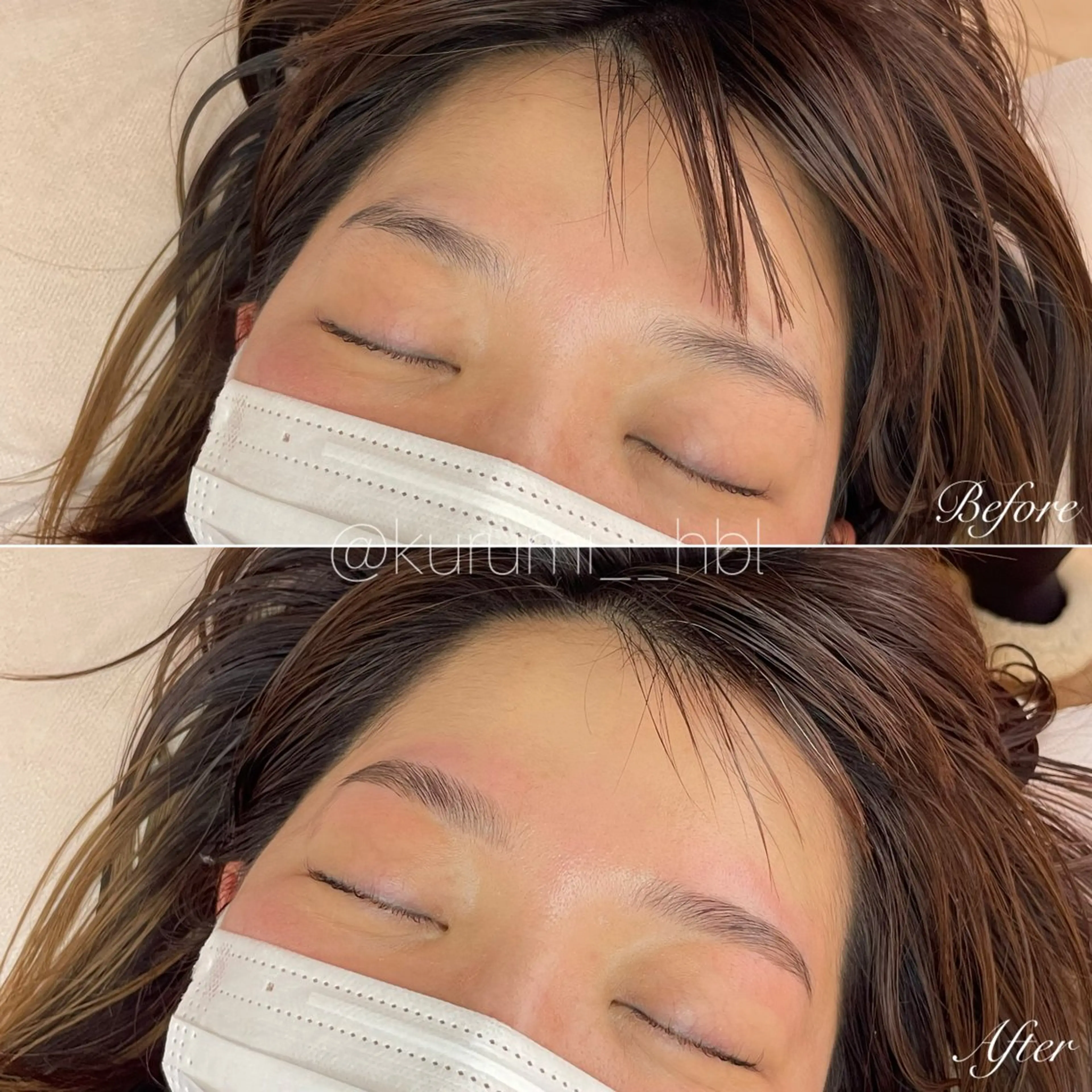 アイブロウ ハリウッドブロウリフト 眉毛屋さん クルミの眉毛・アイブロウイメージ