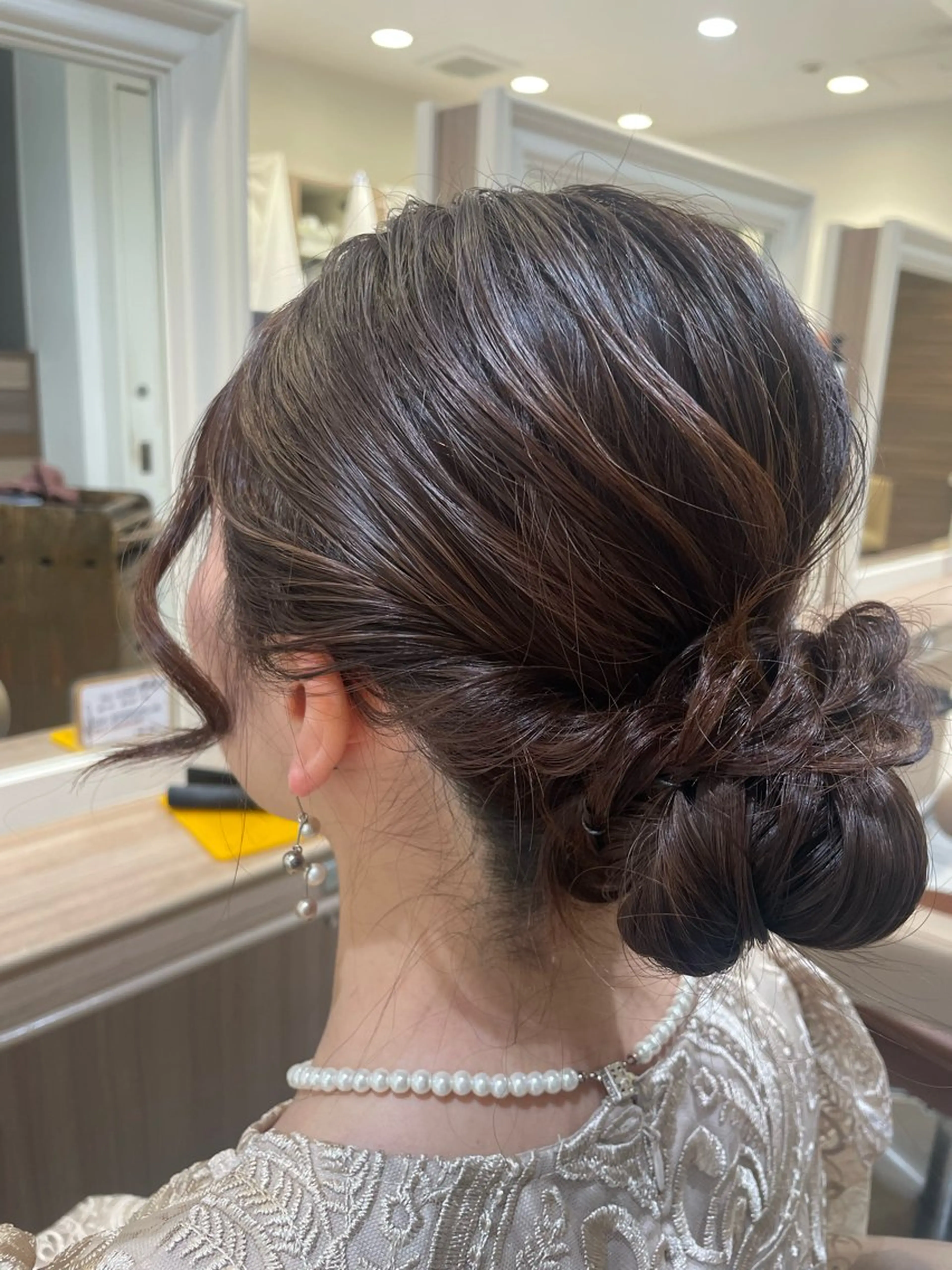 ミディアム ヘアアレンジ ヘアセット 韓国ヘアメイク🎀/ 縮毛矯正✨山本媛香のヘアスタイル