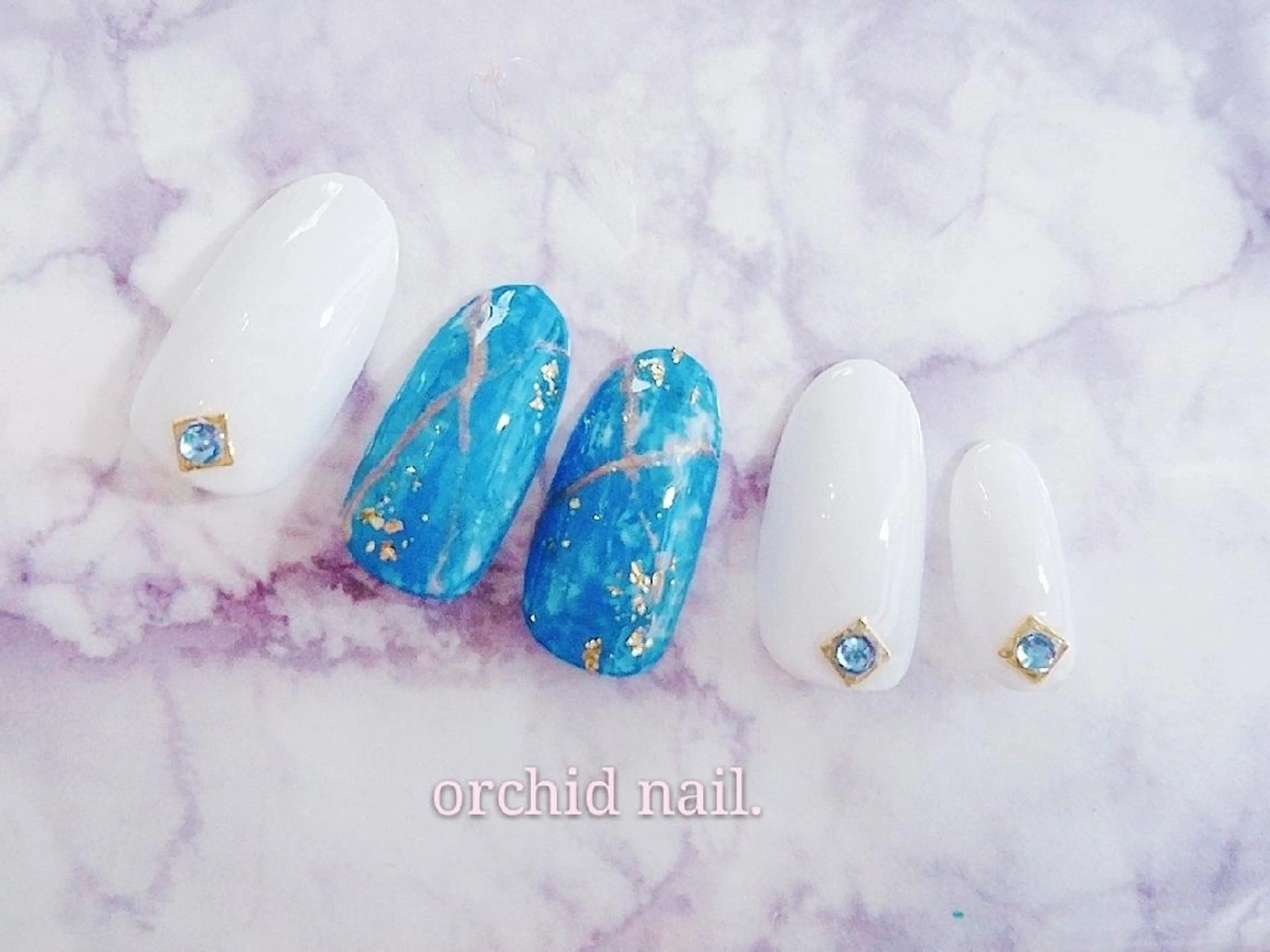 ネイル orchid ♡オーキッドのネイルデザイン