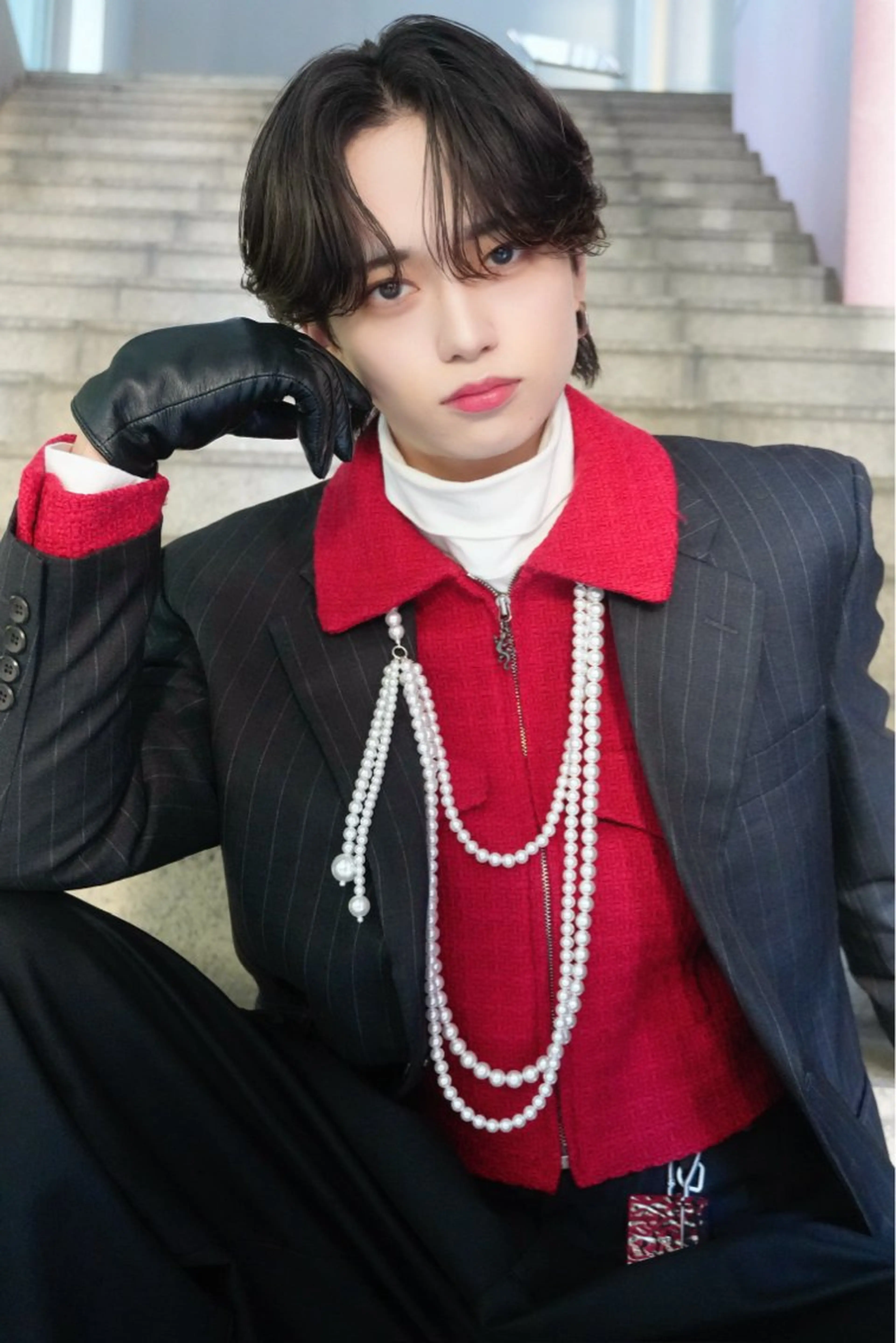 ショート パーマ メンズ カット パーマ Pia Yakuin所属・岩佐 柚太のヘアスタイル