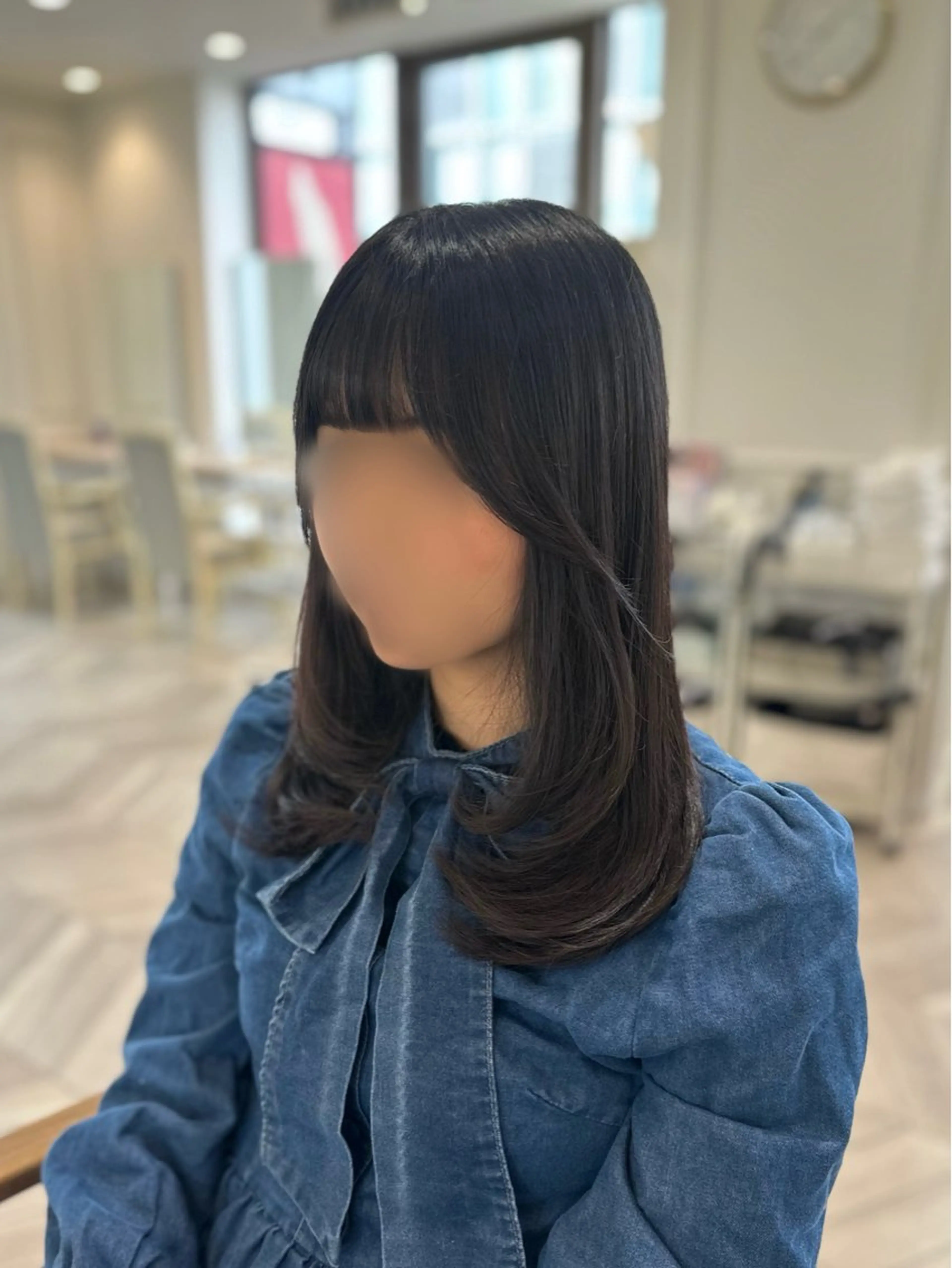 ロング 韓国ヘア 🇰🇷 RUKA 🩵🤍のヘアスタイル