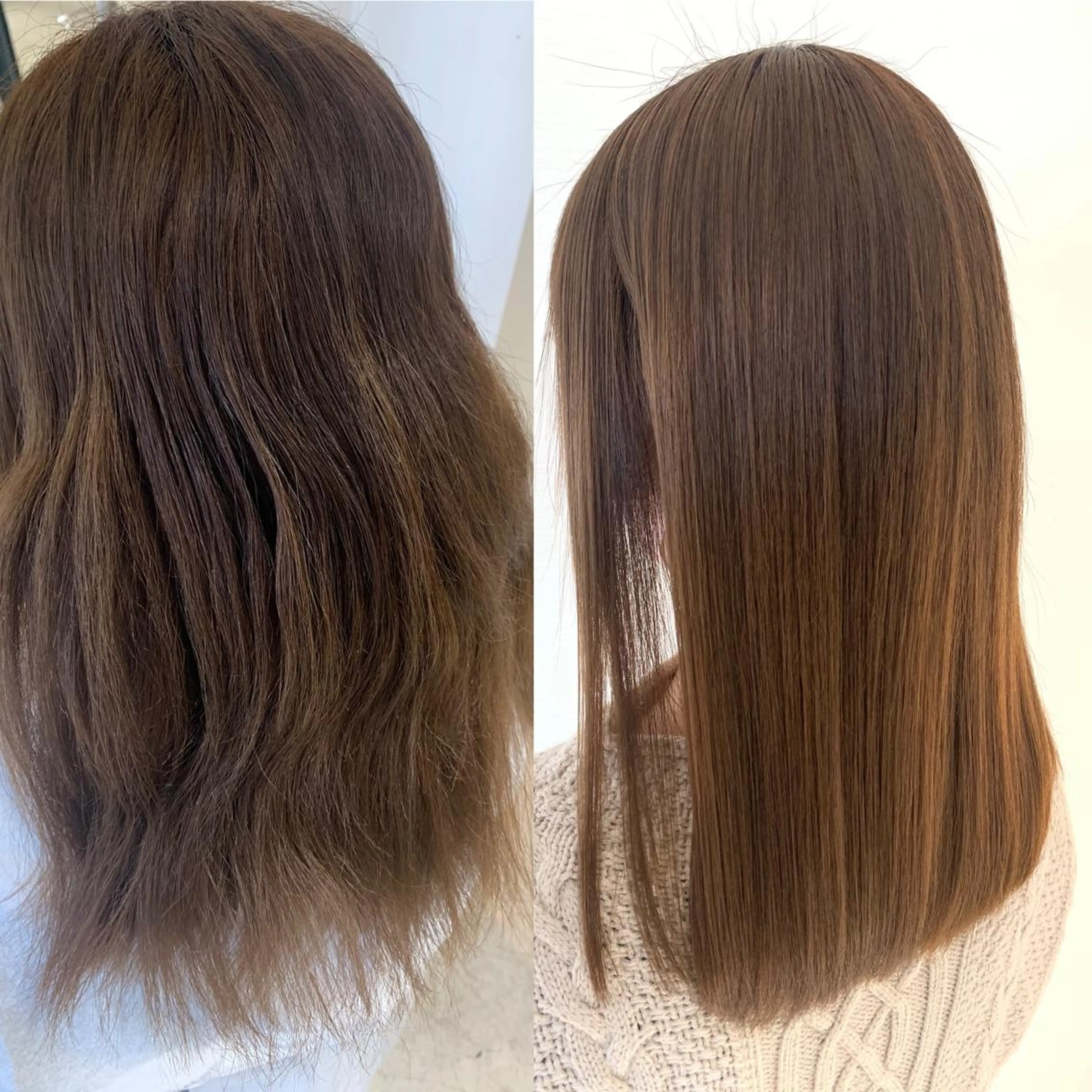 ミディアム カラー 髪質改善 トリートメント カット 縮毛矯正 ✨髪のソムリエ✨ 岩川和生のヘアスタイル