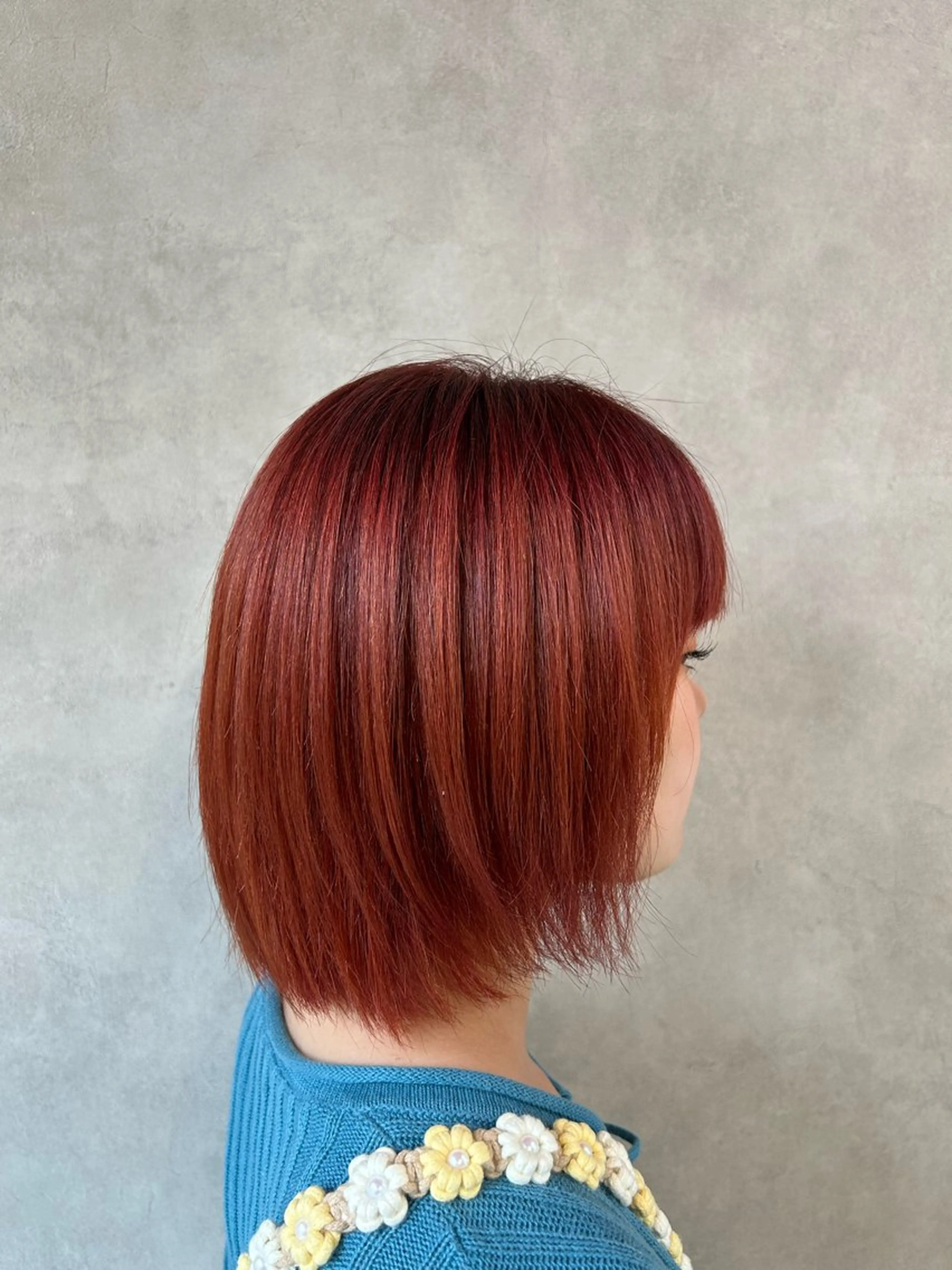 ショート カラー ブリーチ ブラウンカラー オレンジ トリートメント ヘアセット 透明感カラー🫧 /有野ひかりのヘアスタイル