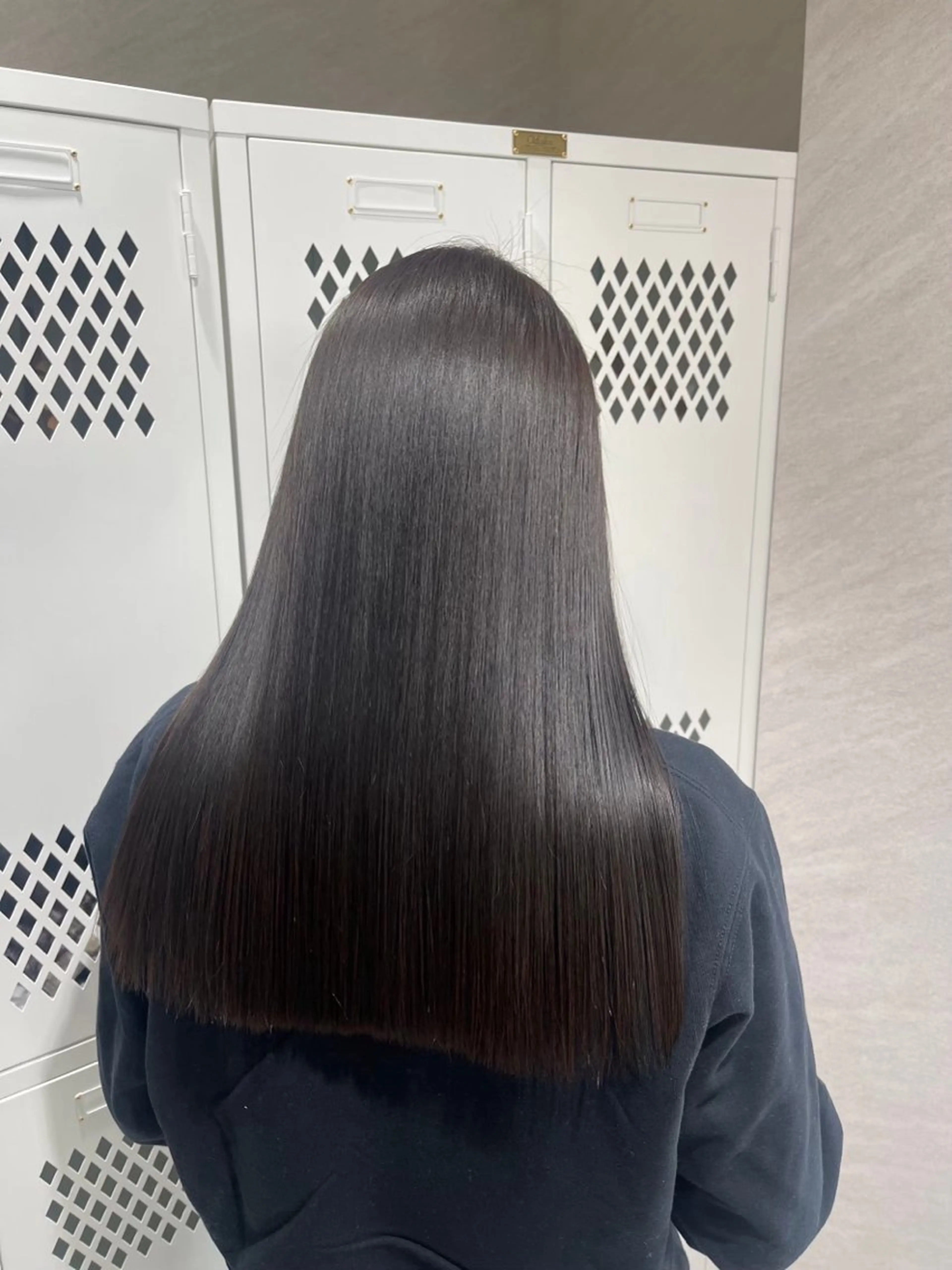 セミロング パーマ 💎透明感カラー /似合わせカット💎のヘアスタイル