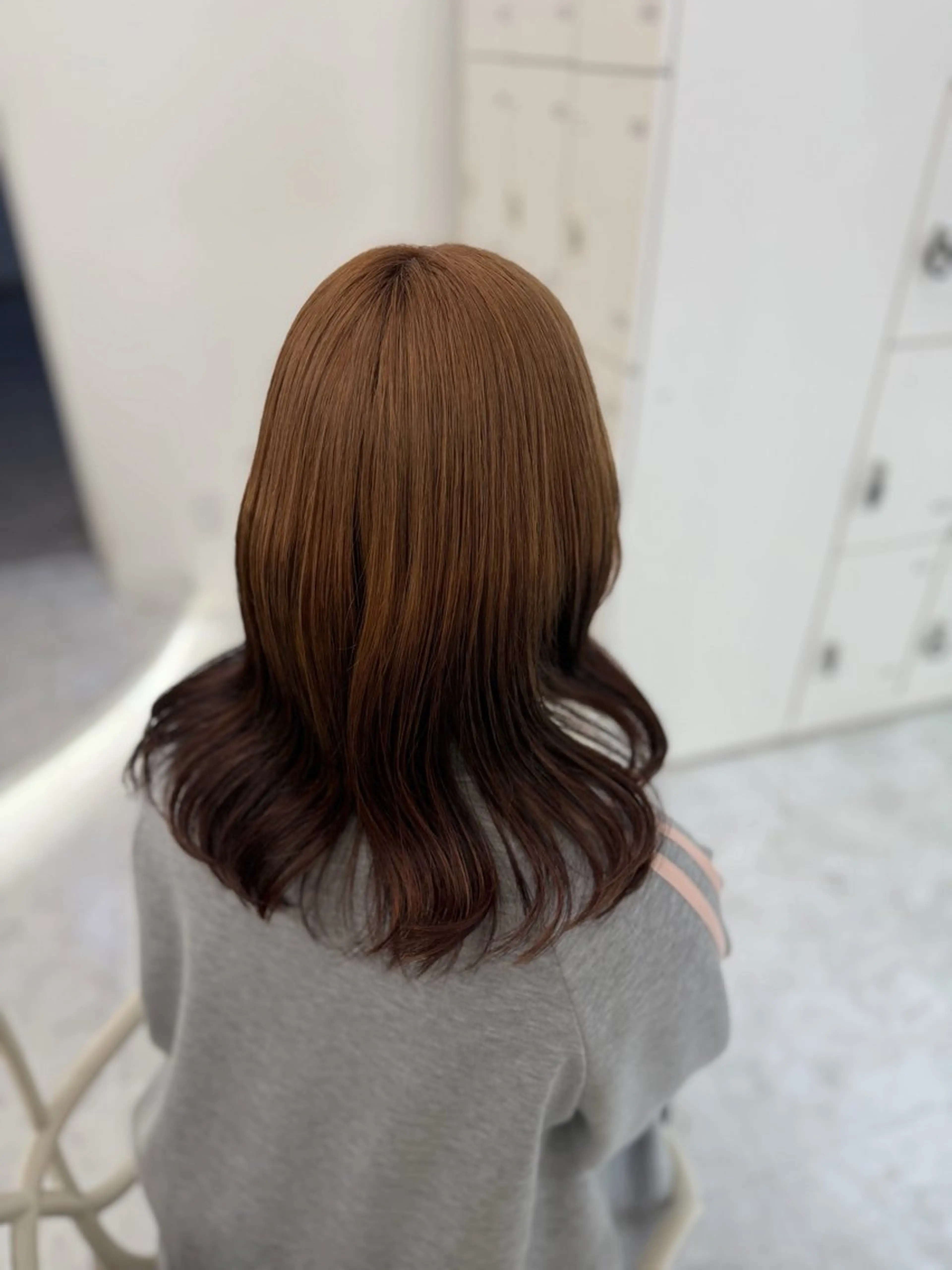 カラー ヘアカラー トリートメント 透ける透明感カラー 🎀anju/渋谷のヘアスタイル