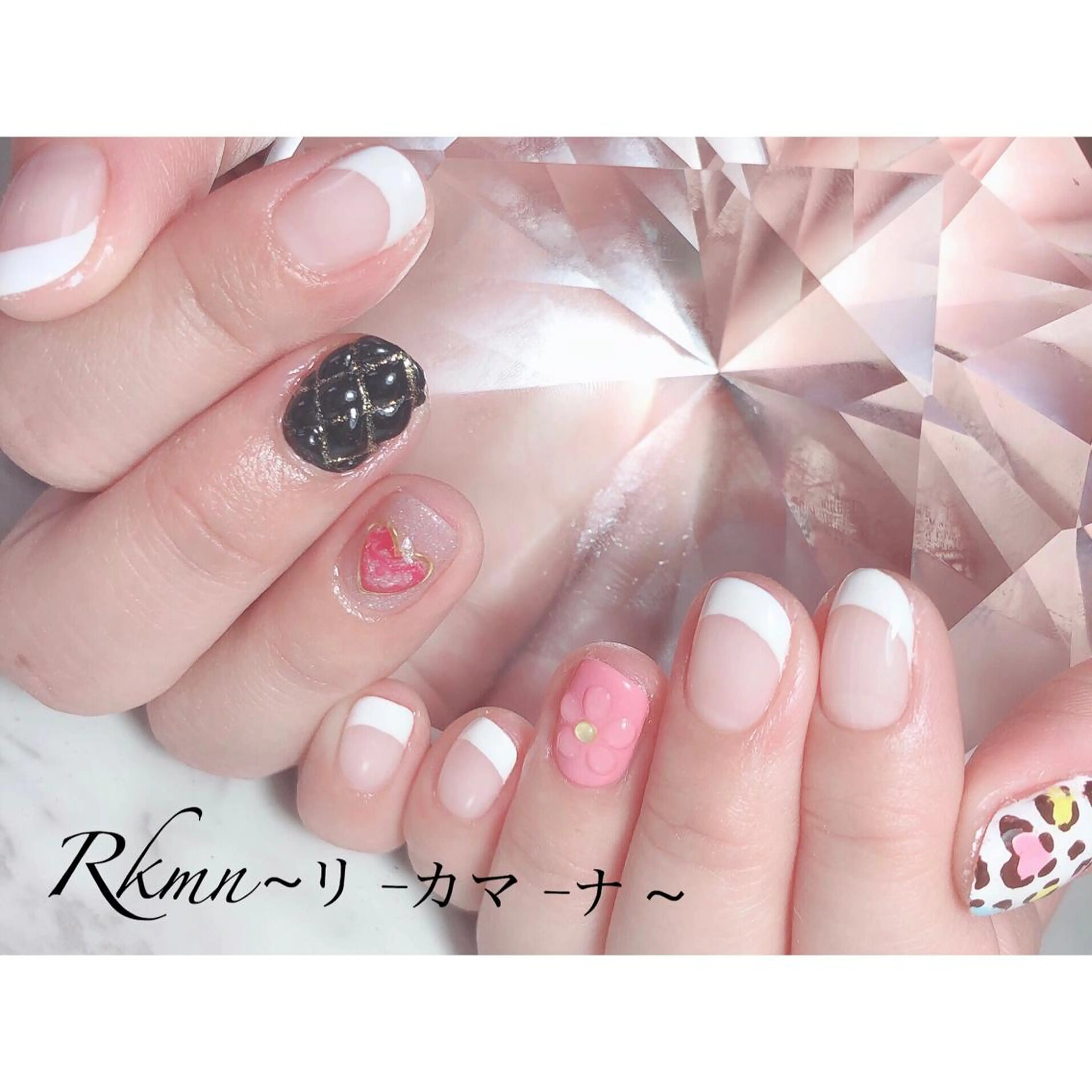 ネイル アートネイル フレンチネイル ジェルネイル グラデーション シンプルネイル ハンドネイル フットネイル ハンドケア Rkmn ~リ-カマ-ナ~のネイルデザイン