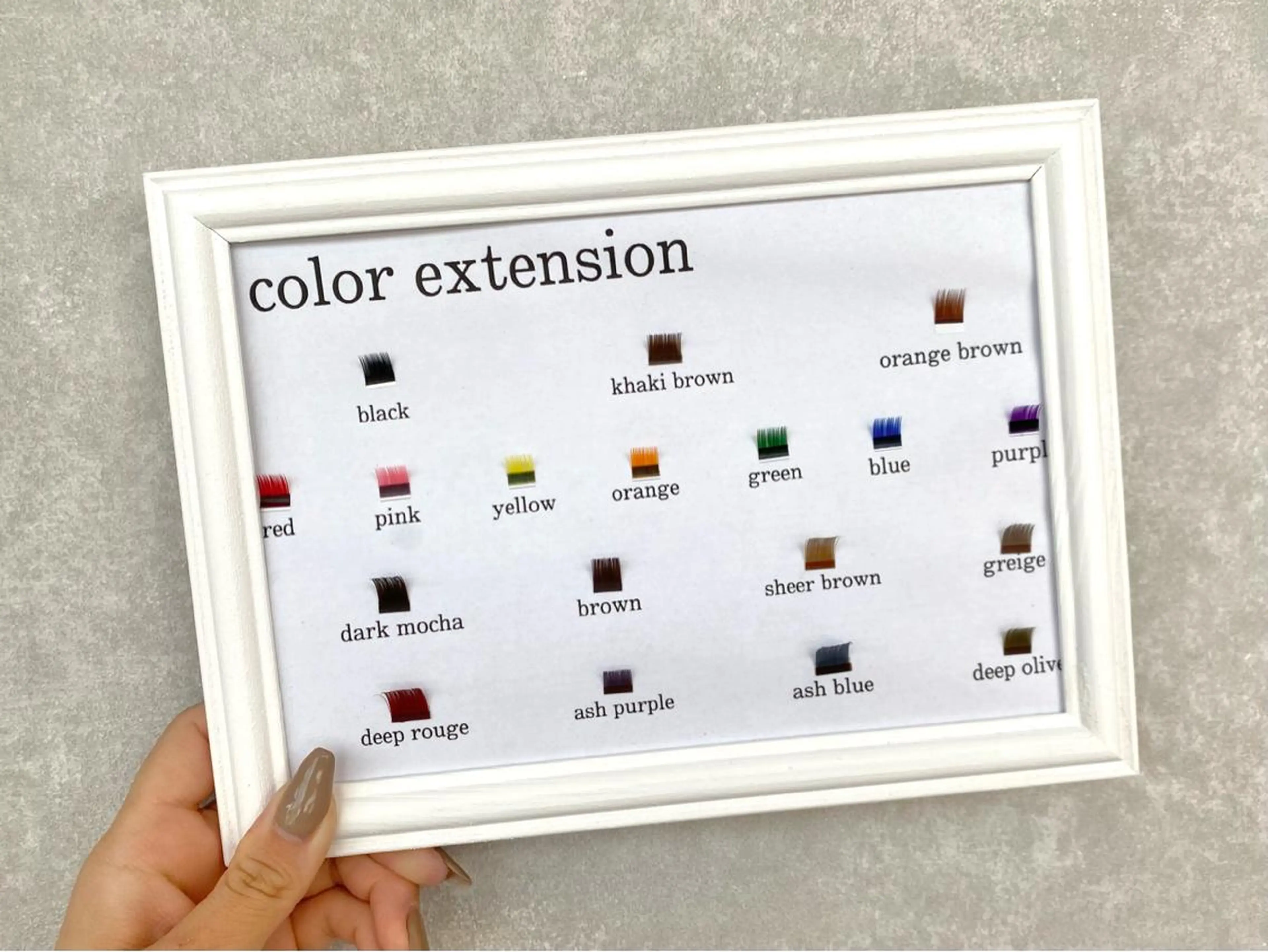 マツエク・マツパ 粟津 愛里香のマツエク・マツパデザイン