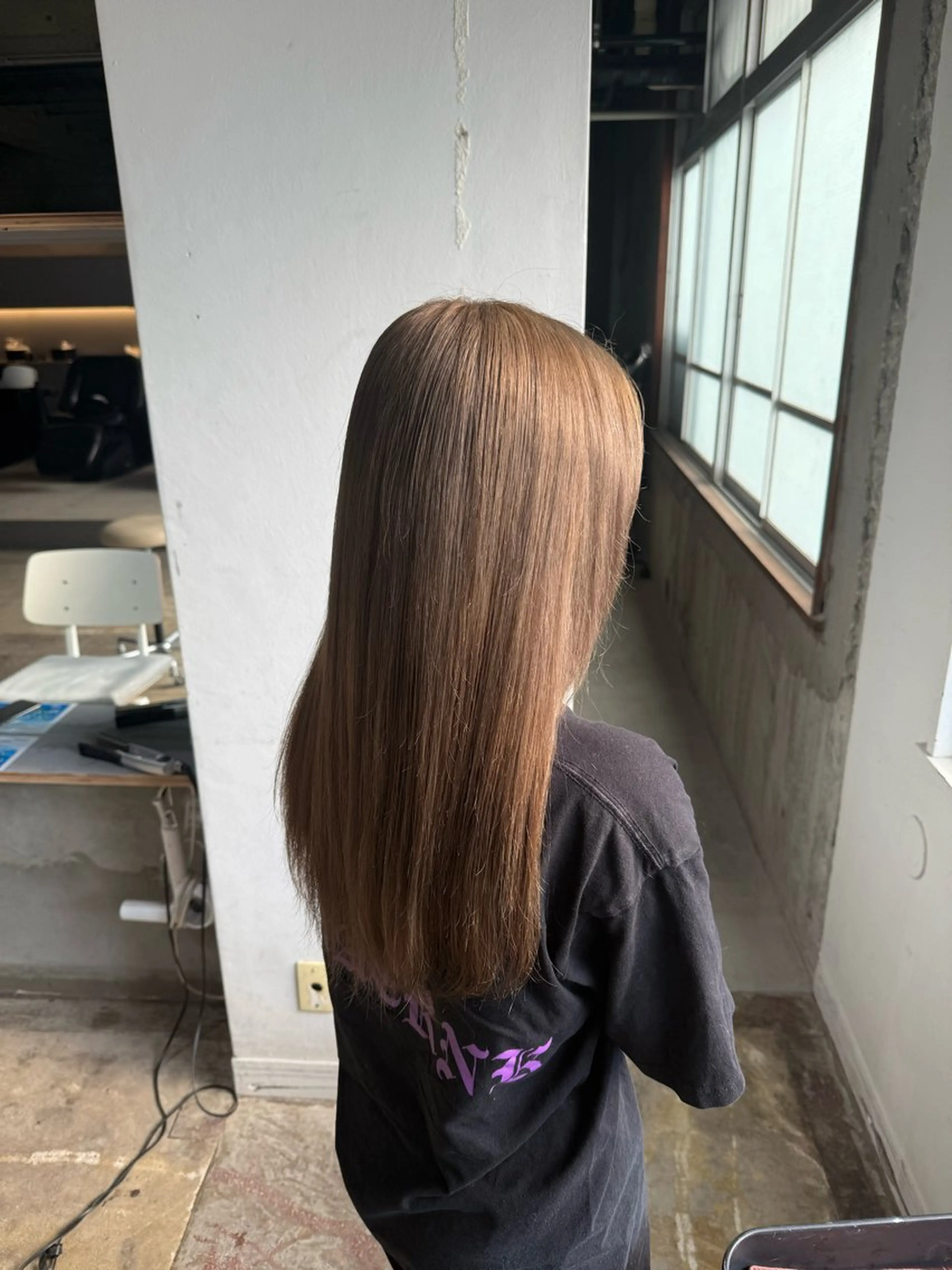 ロング カラー 庄田 弥澄のヘアスタイル