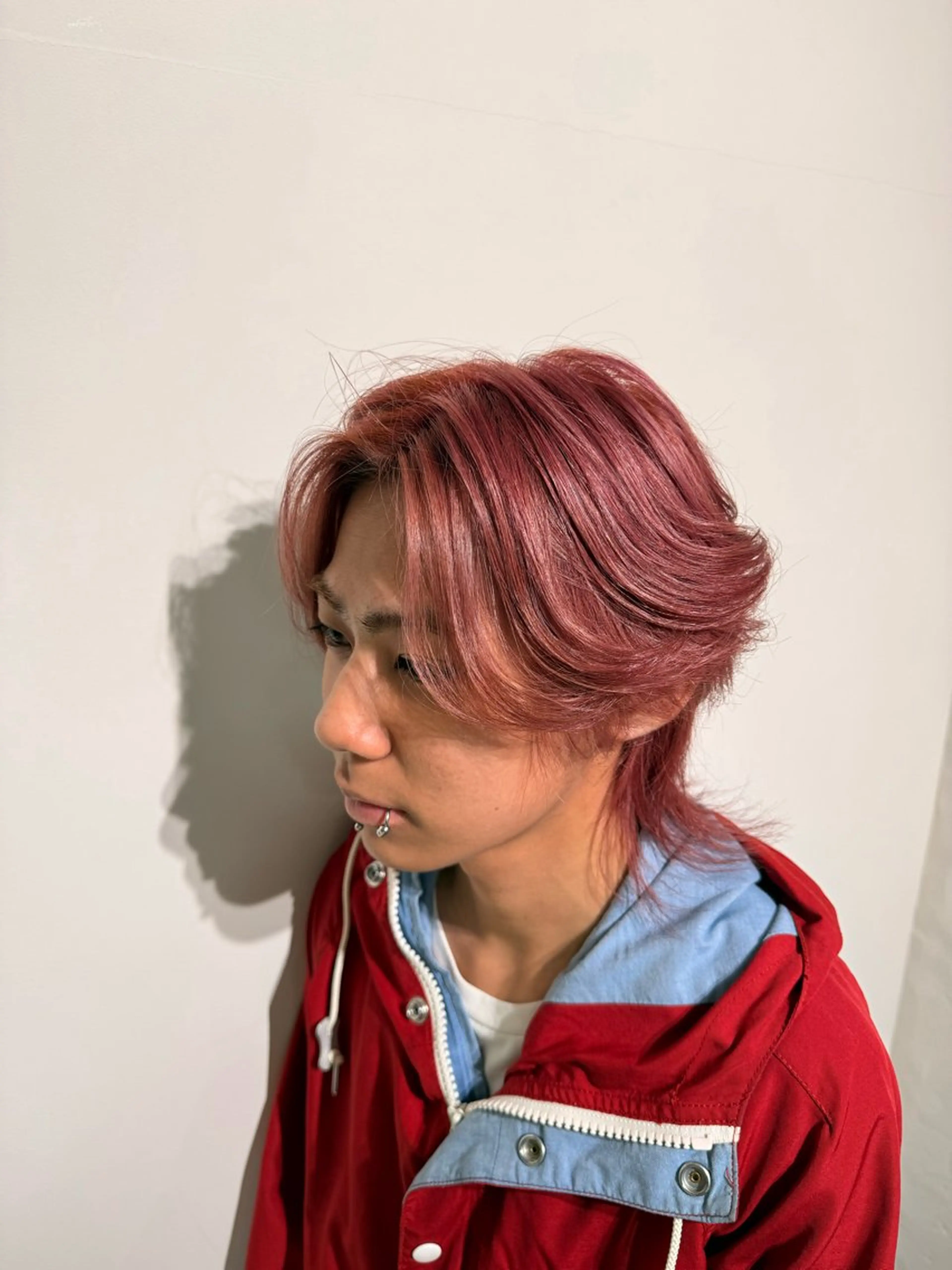 ブリーチオンカラーの写真