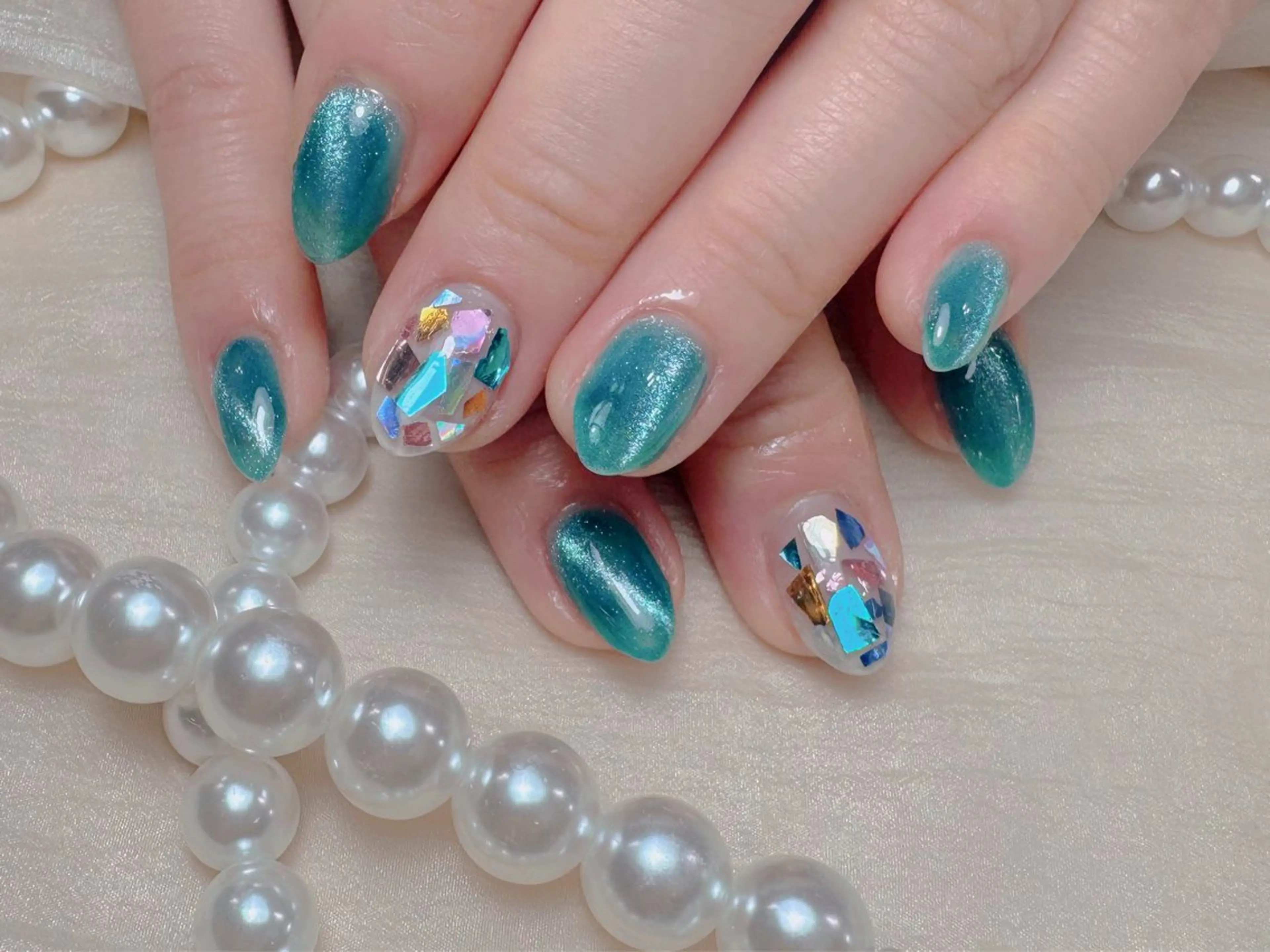 ネイル ハンドネイル マジックミラー所属・マジック ミラーのネイルデザイン