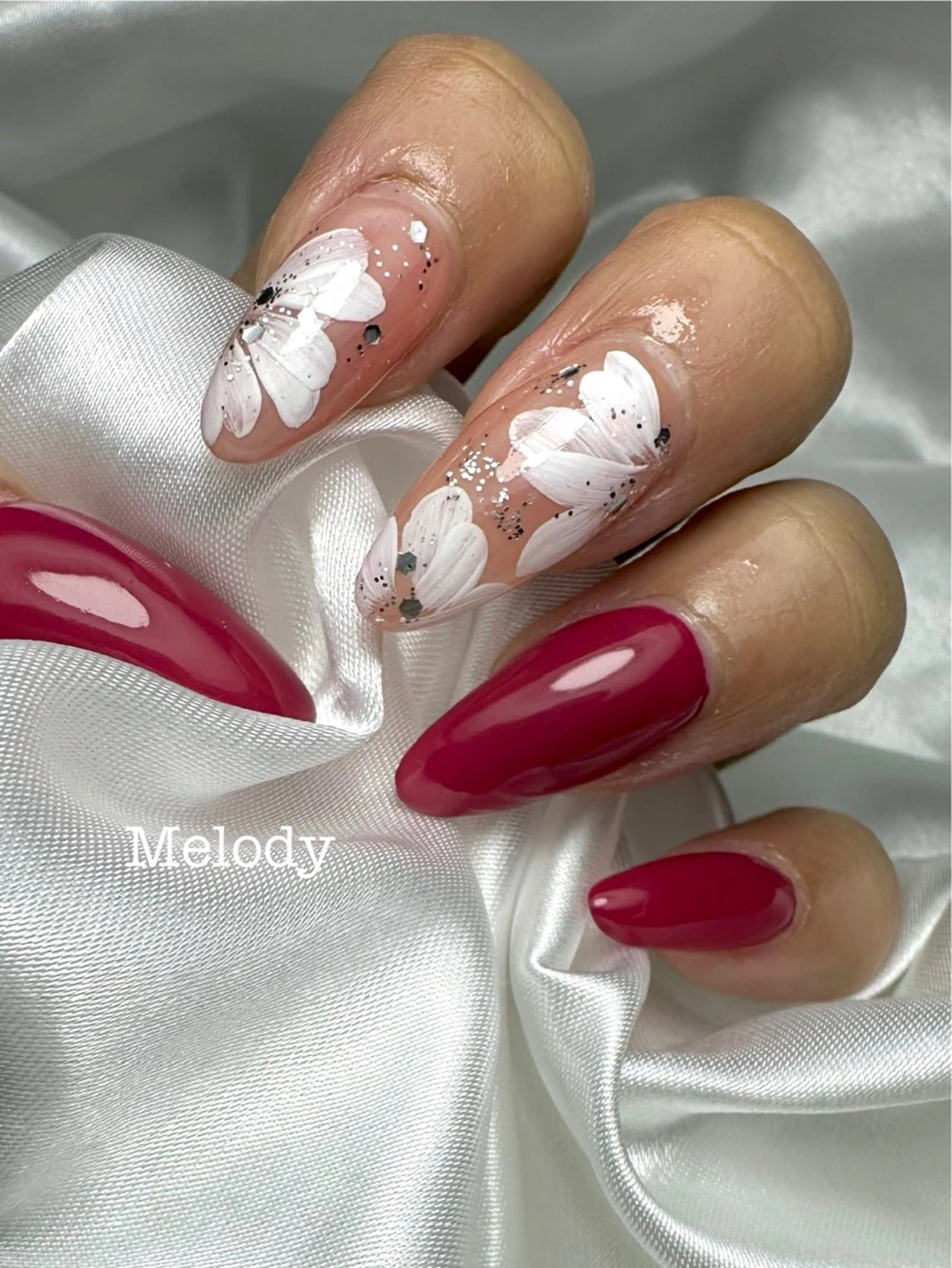 ネイル アートネイル フラワーネイル Yuki Takahamaのネイルデザイン