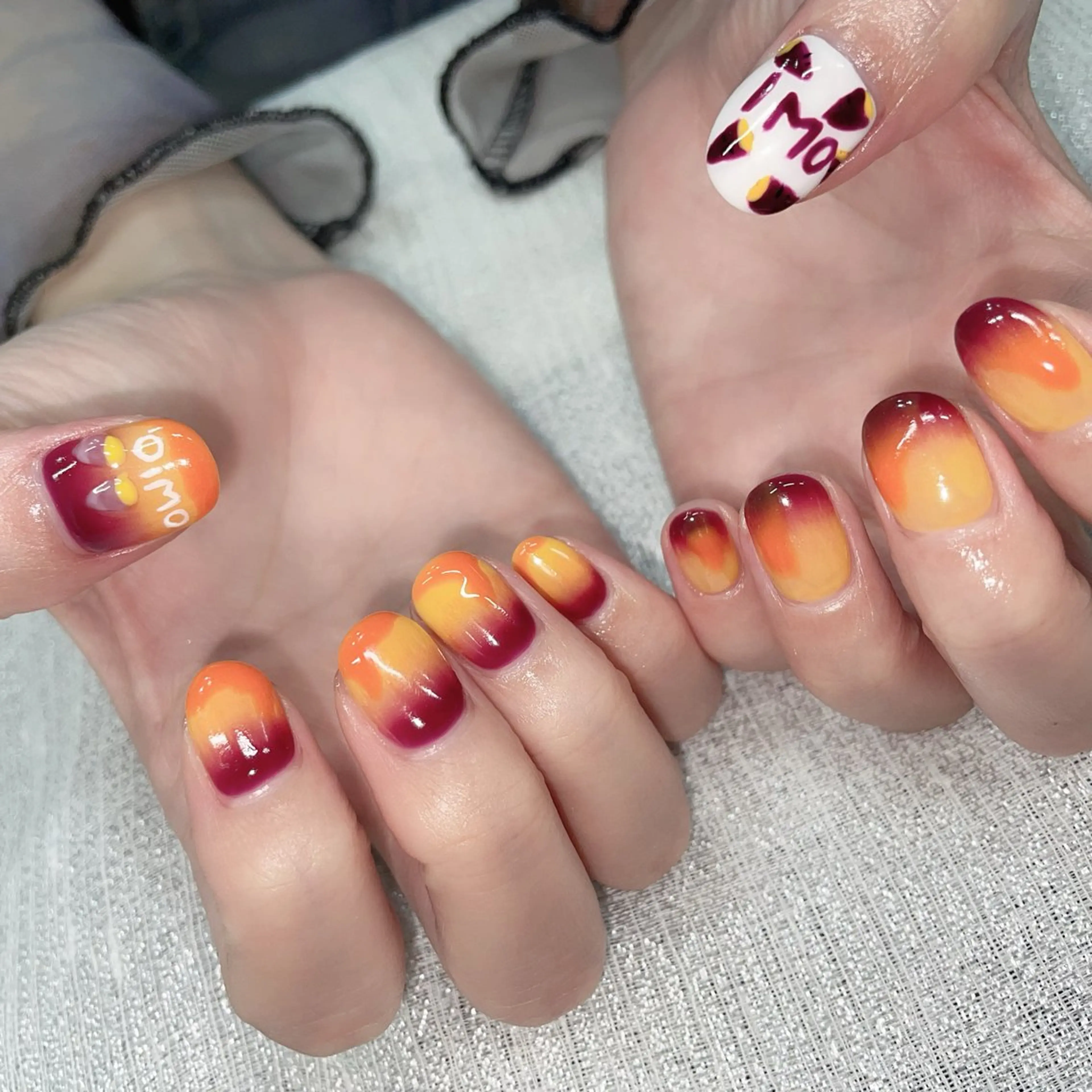 ネイル 持ち込み ニュアンスネイル 林 ✨syousyouのネイルデザイン