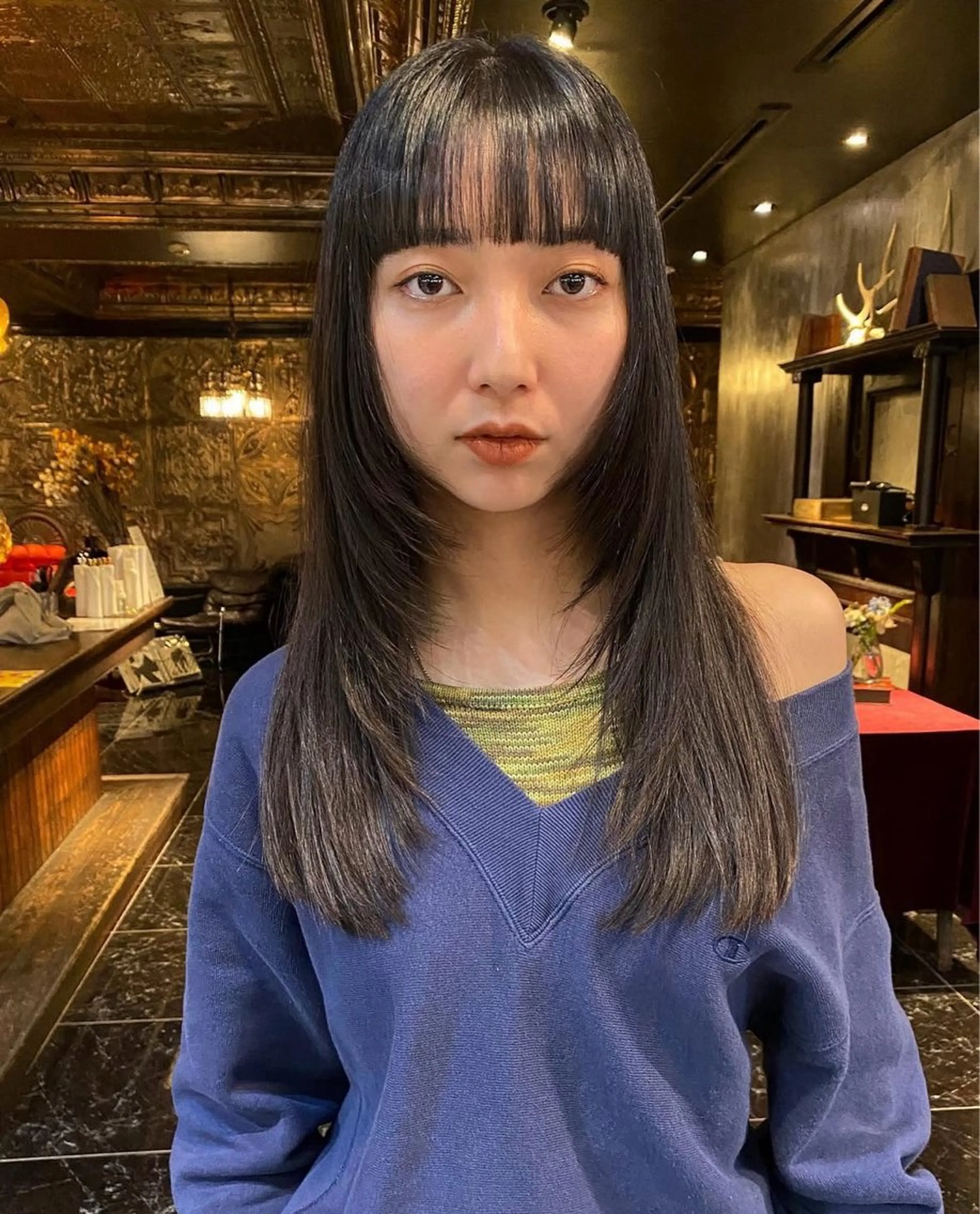 ロング ヘアカラー green表参道所属・Risa / メンズカット⟡のヘアスタイル