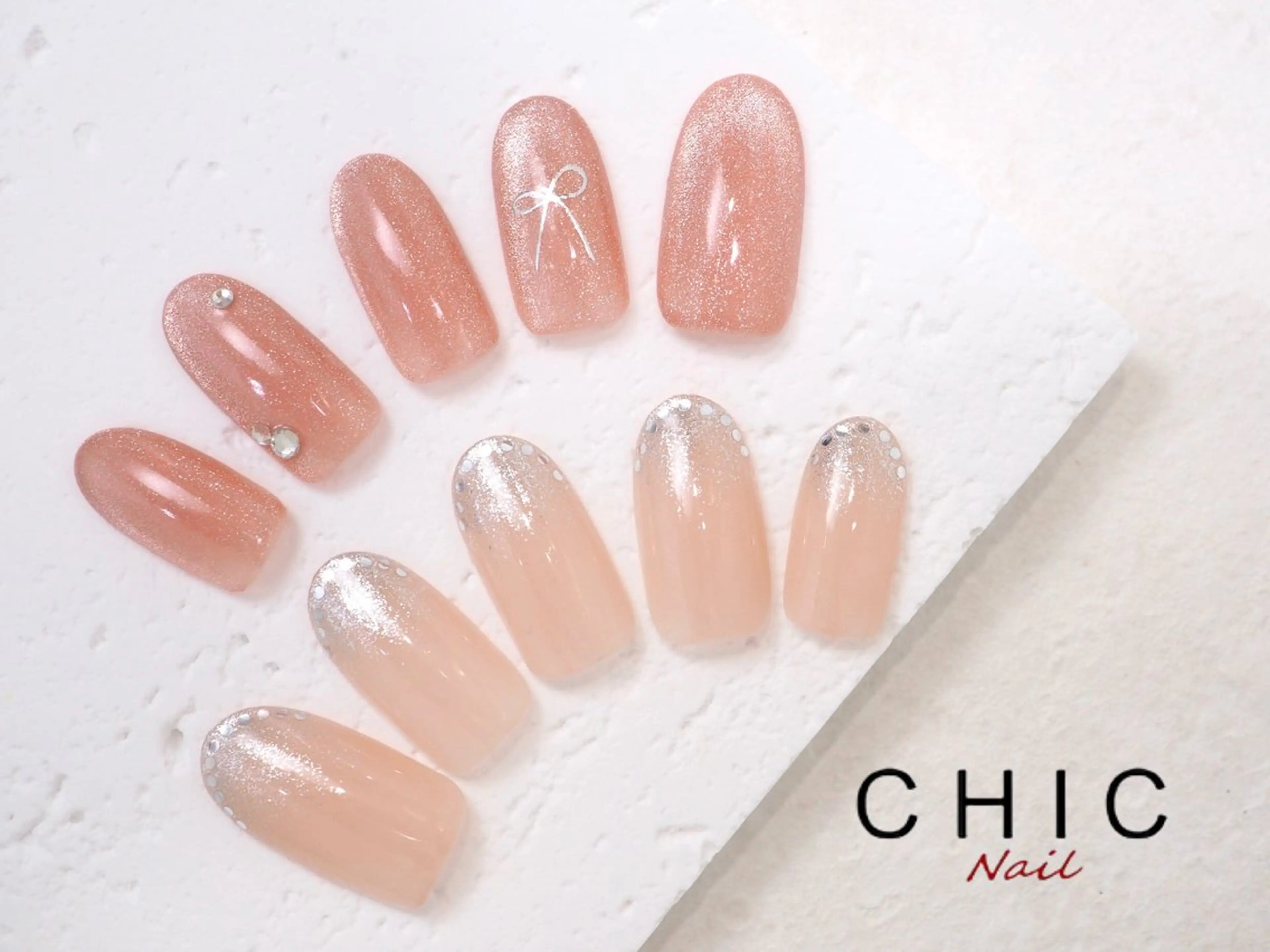 ネイル ハンドネイル CHICnail🪽 /目黒/パラジェルのネイルデザイン