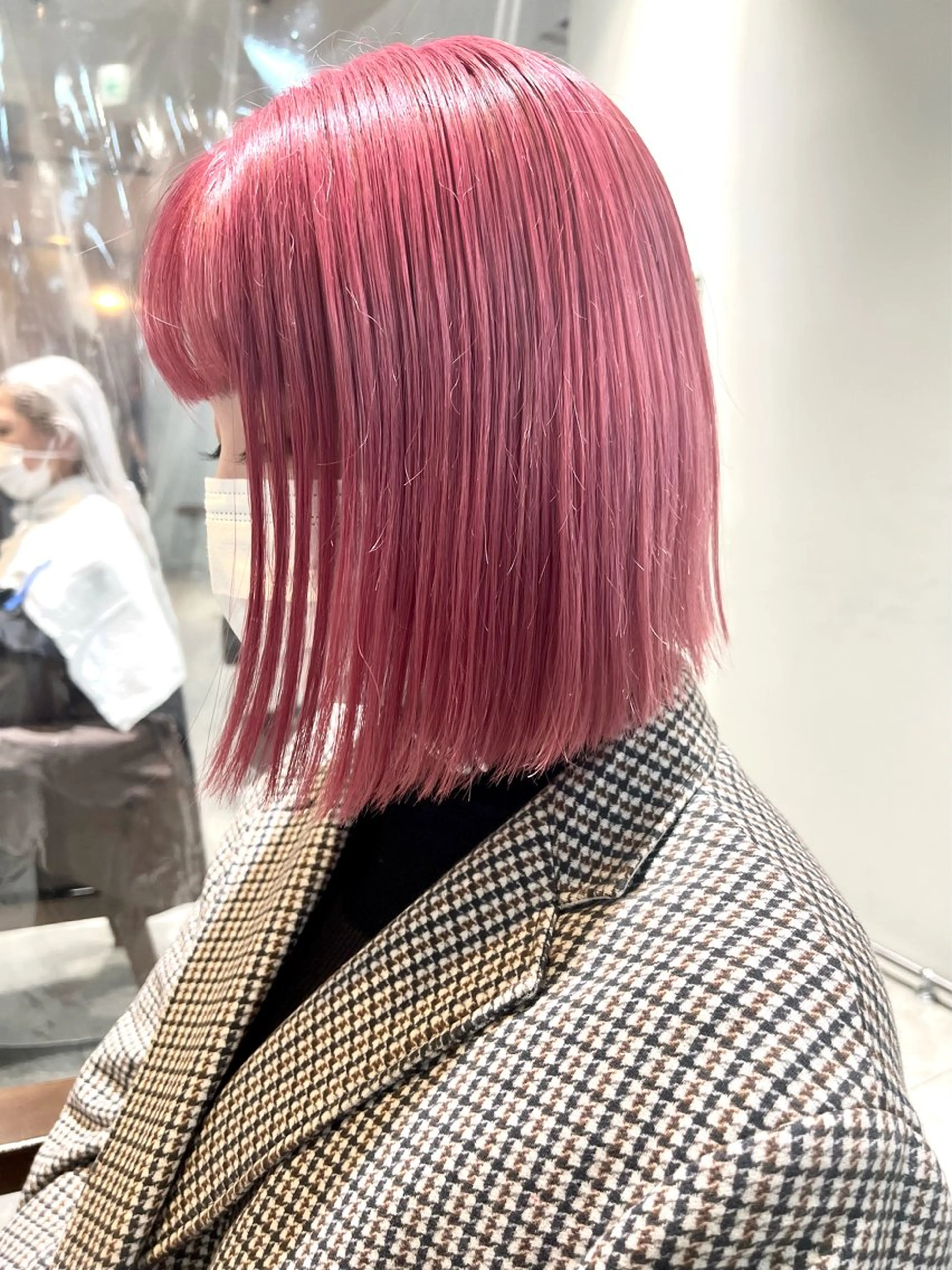 ミディアム カラー ヘアアレンジ ヘアカラー トリートメント ヘアセット 🌈インナーカラー ‘ショウマ’🌈のヘアスタイル