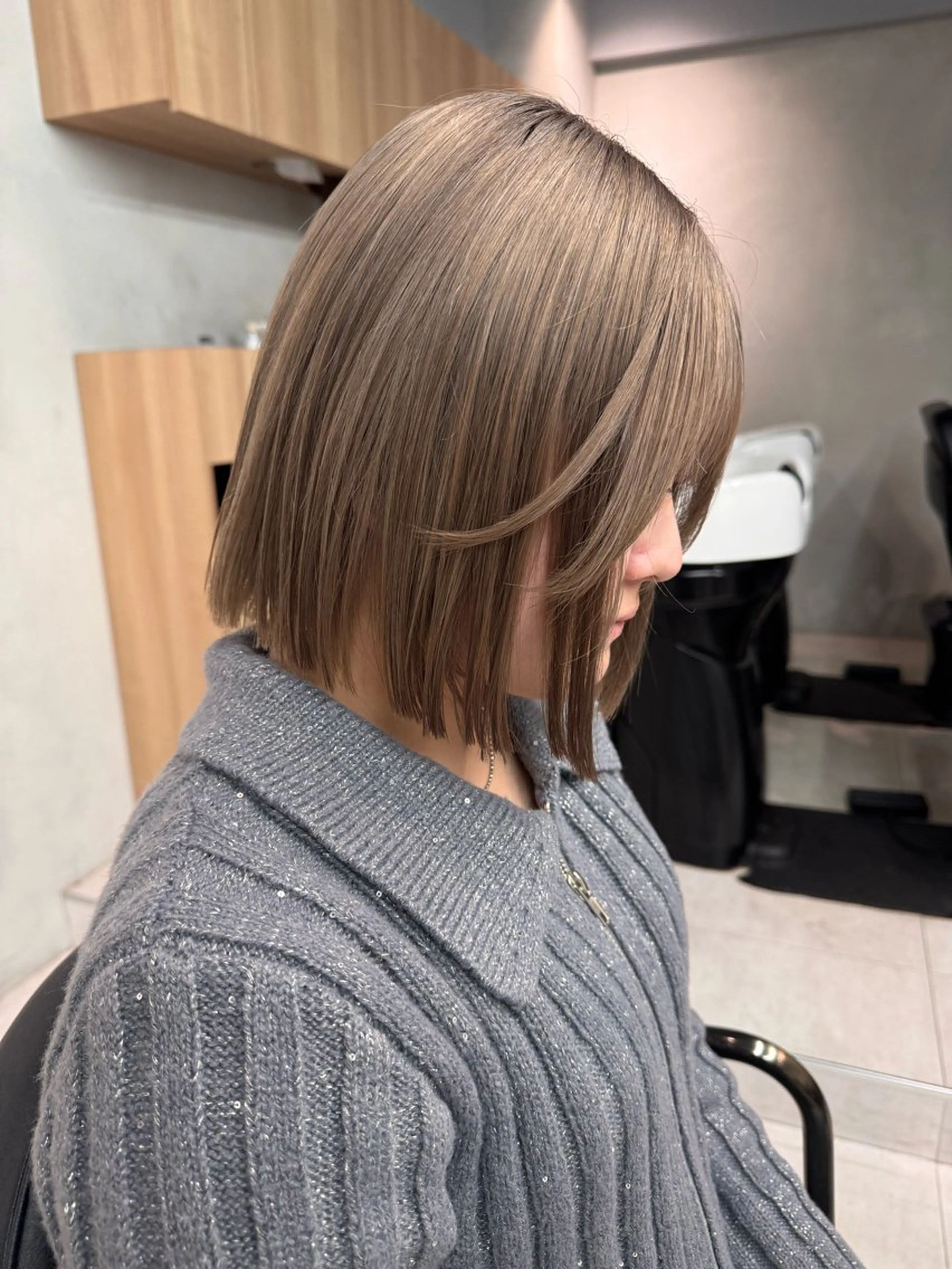 ショート 顔周りレイヤー /kokoro🦮のヘアスタイル