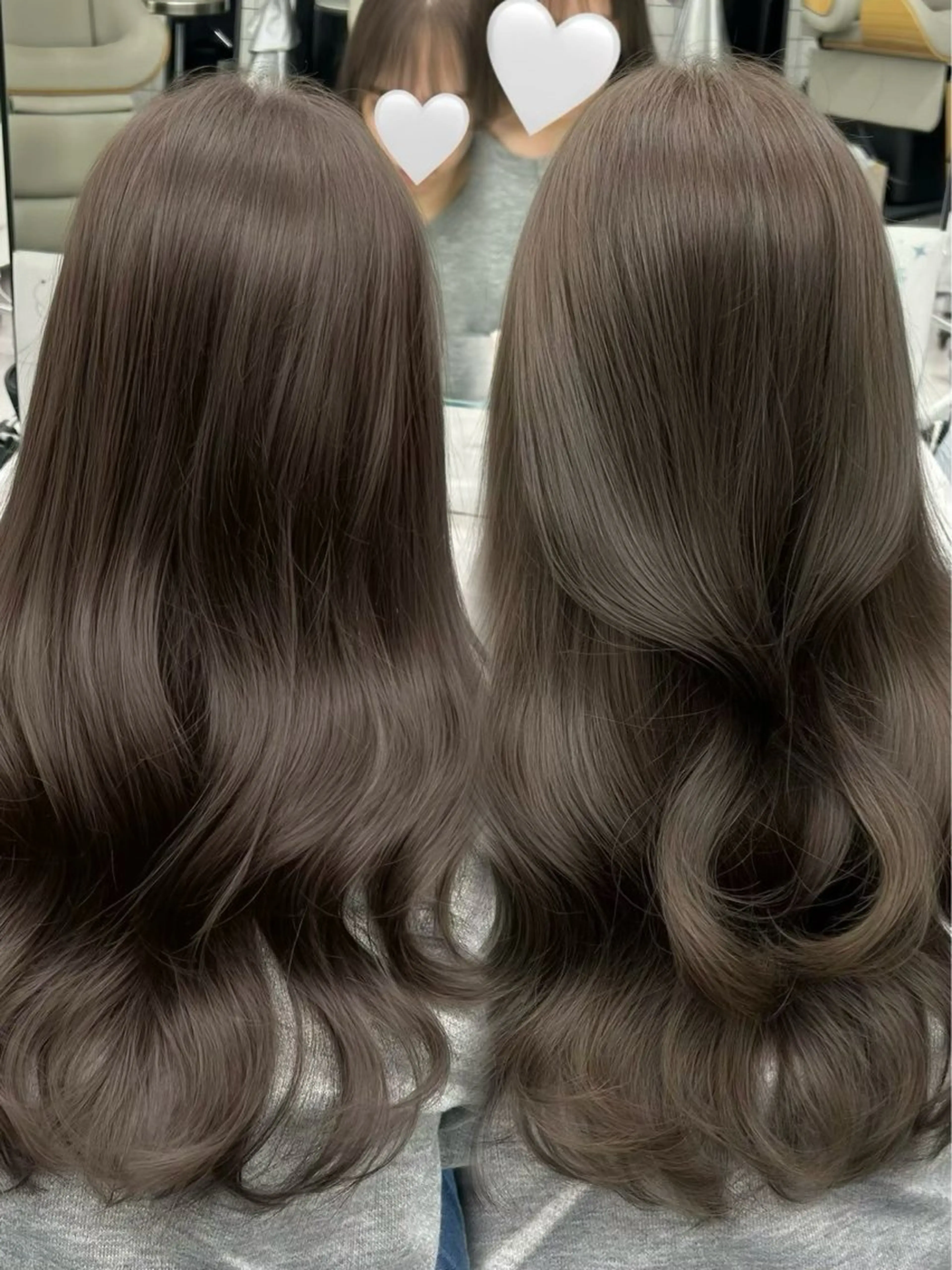 ロング ヘアカラー トリートメント 🫧いちの 🫧のヘアスタイル