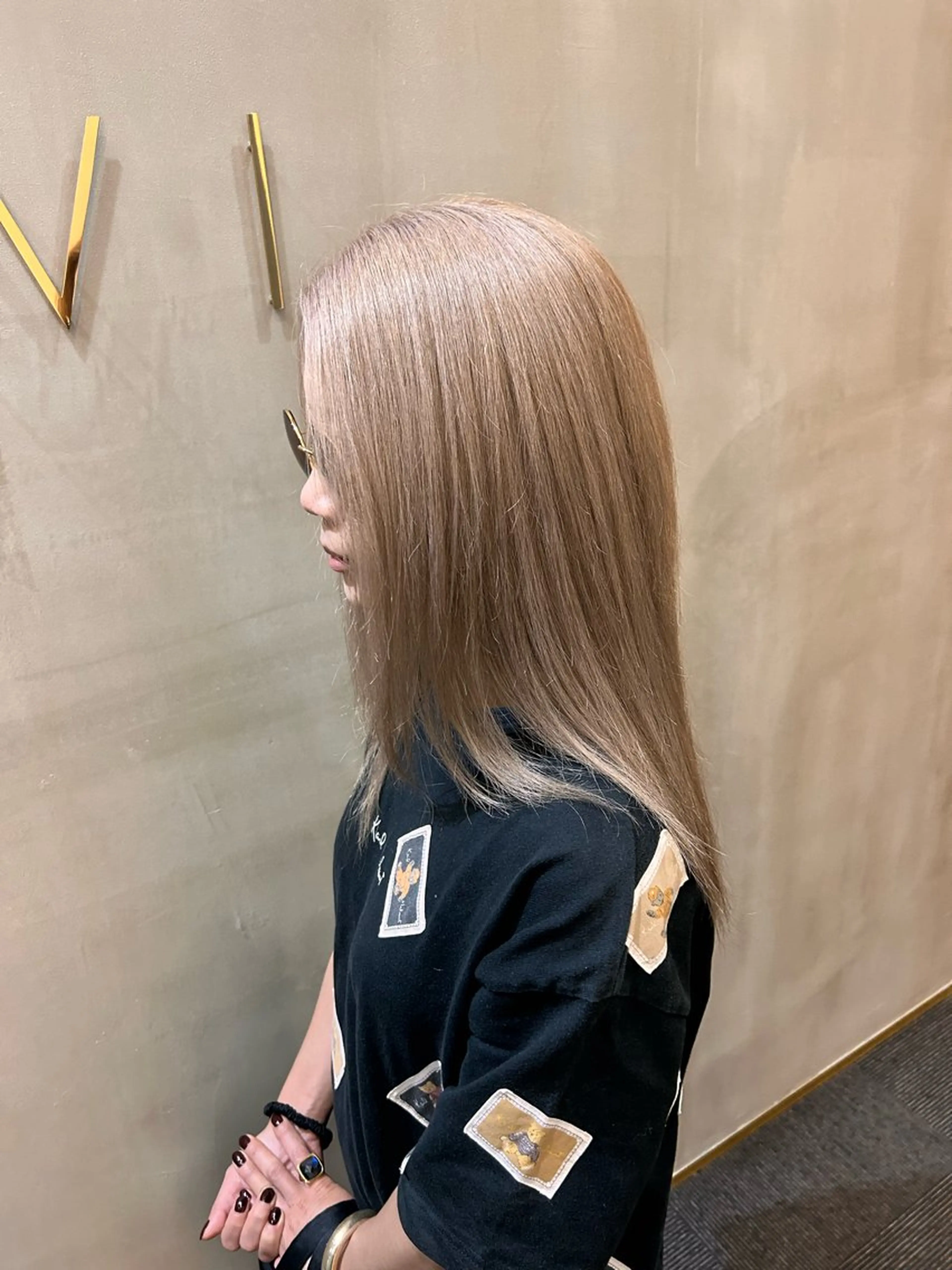 ロング カラー 韓国×髪質改善カラー 💎hinaのヘアスタイル