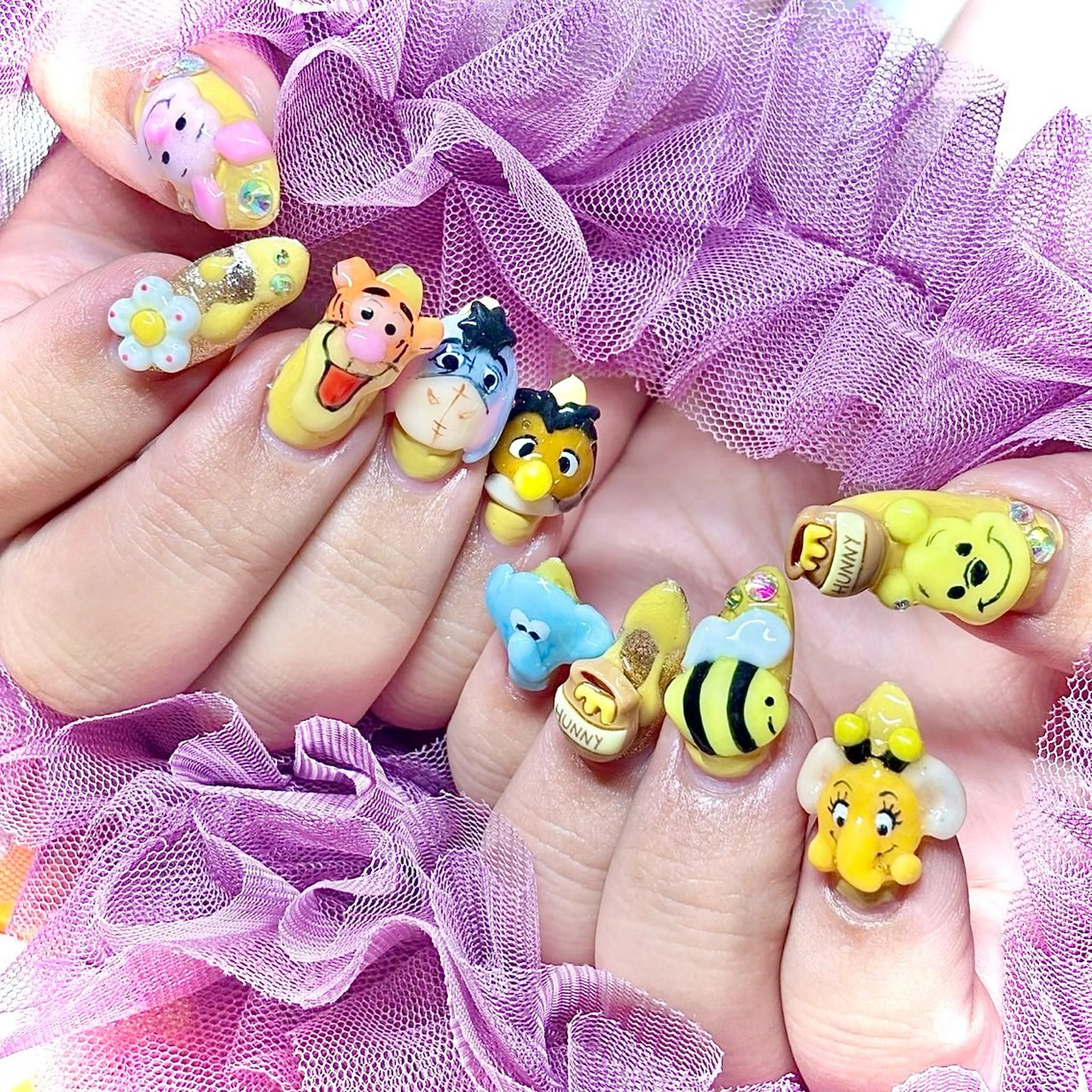 ネイル 韓国ネイル スカルプネイル 夏ネイル ワンホンネイル miminon 自宅ネイルサロンのネイルデザイン