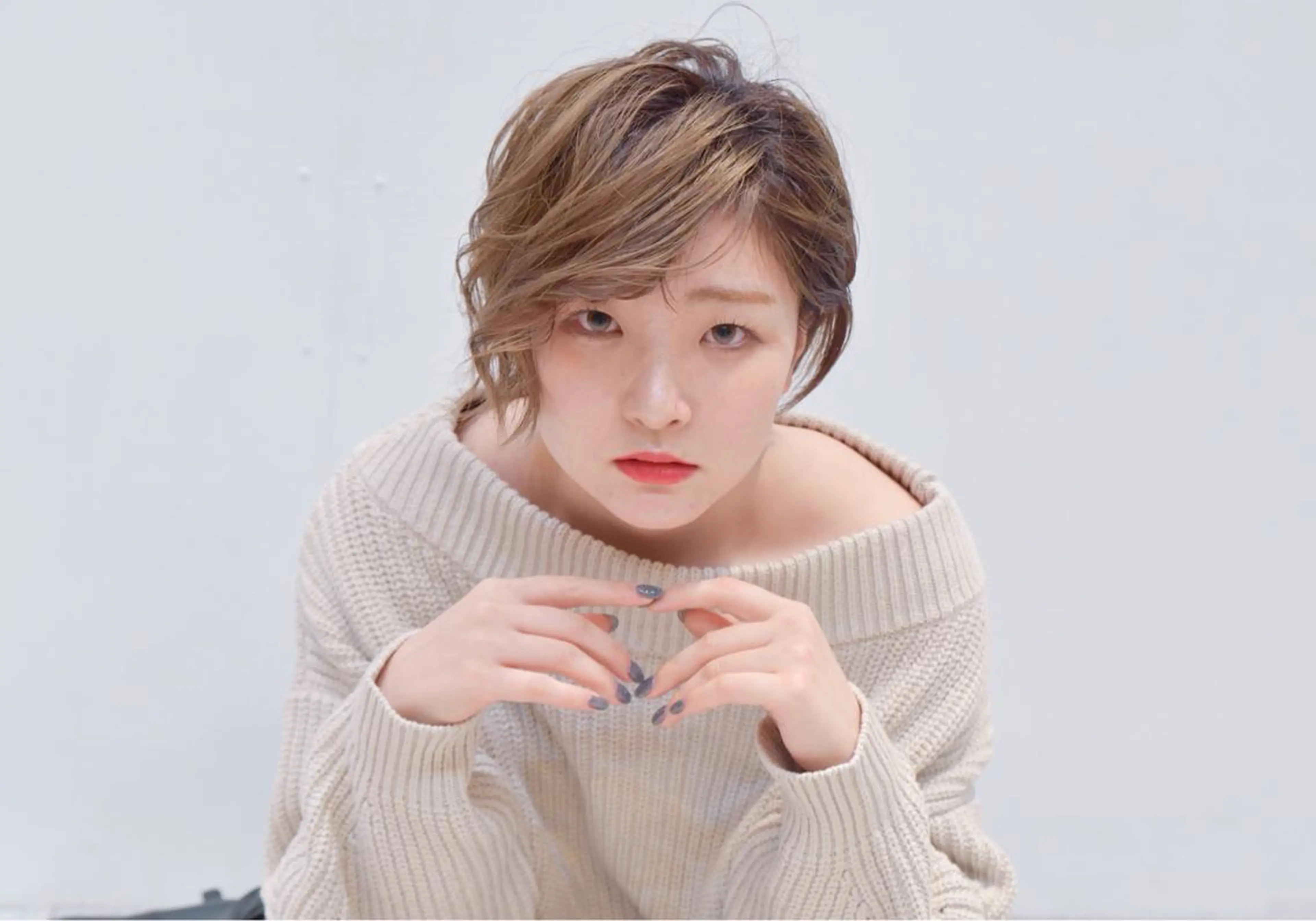 ミディアム カラー レイヤーカット Suzuki Atsushiのヘアスタイル