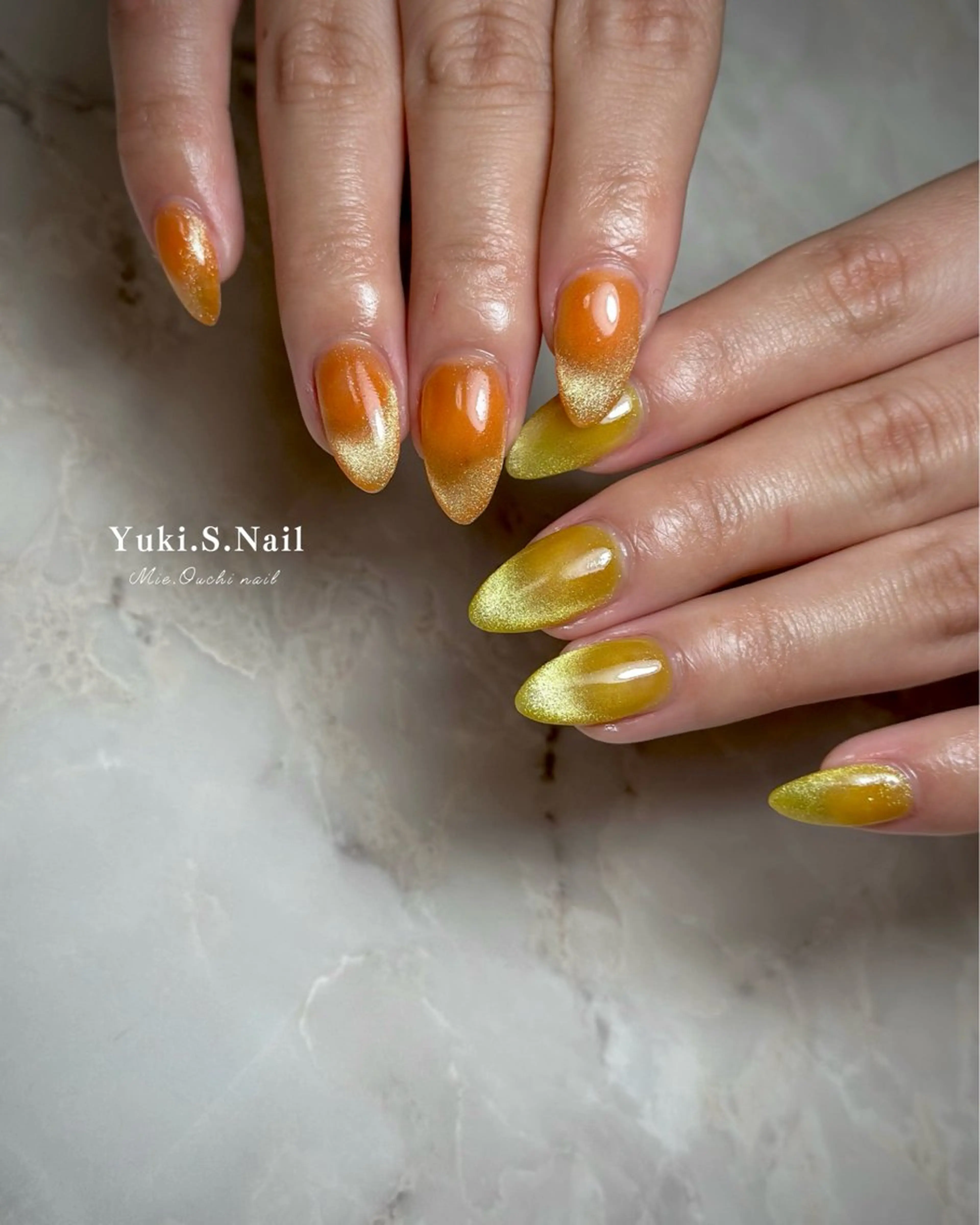 ショート ハンドネイル Yuki S.Nailのネイルデザイン