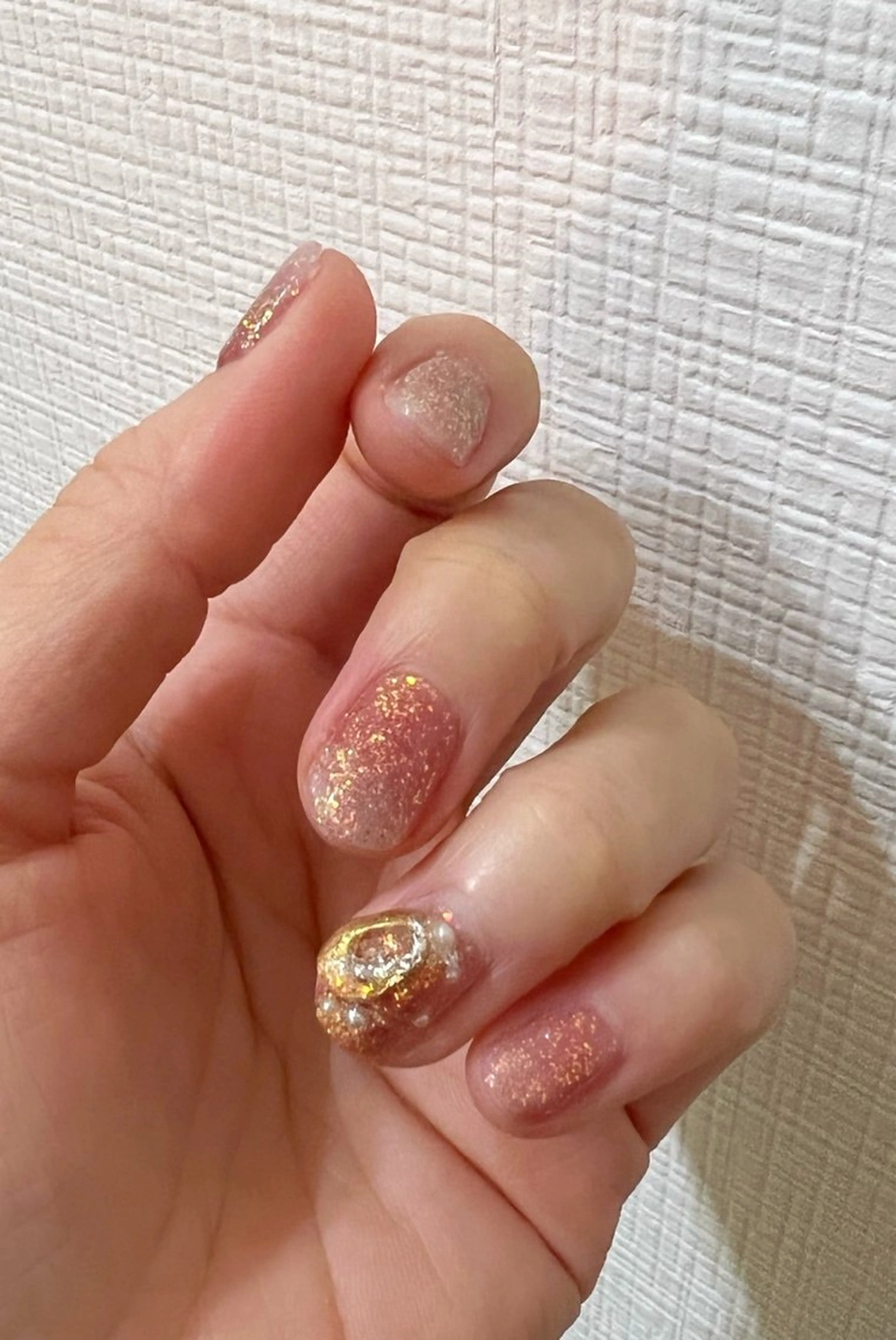 ネイル ラメ(グリッター) ハンドネイル private salon mieのネイルデザイン