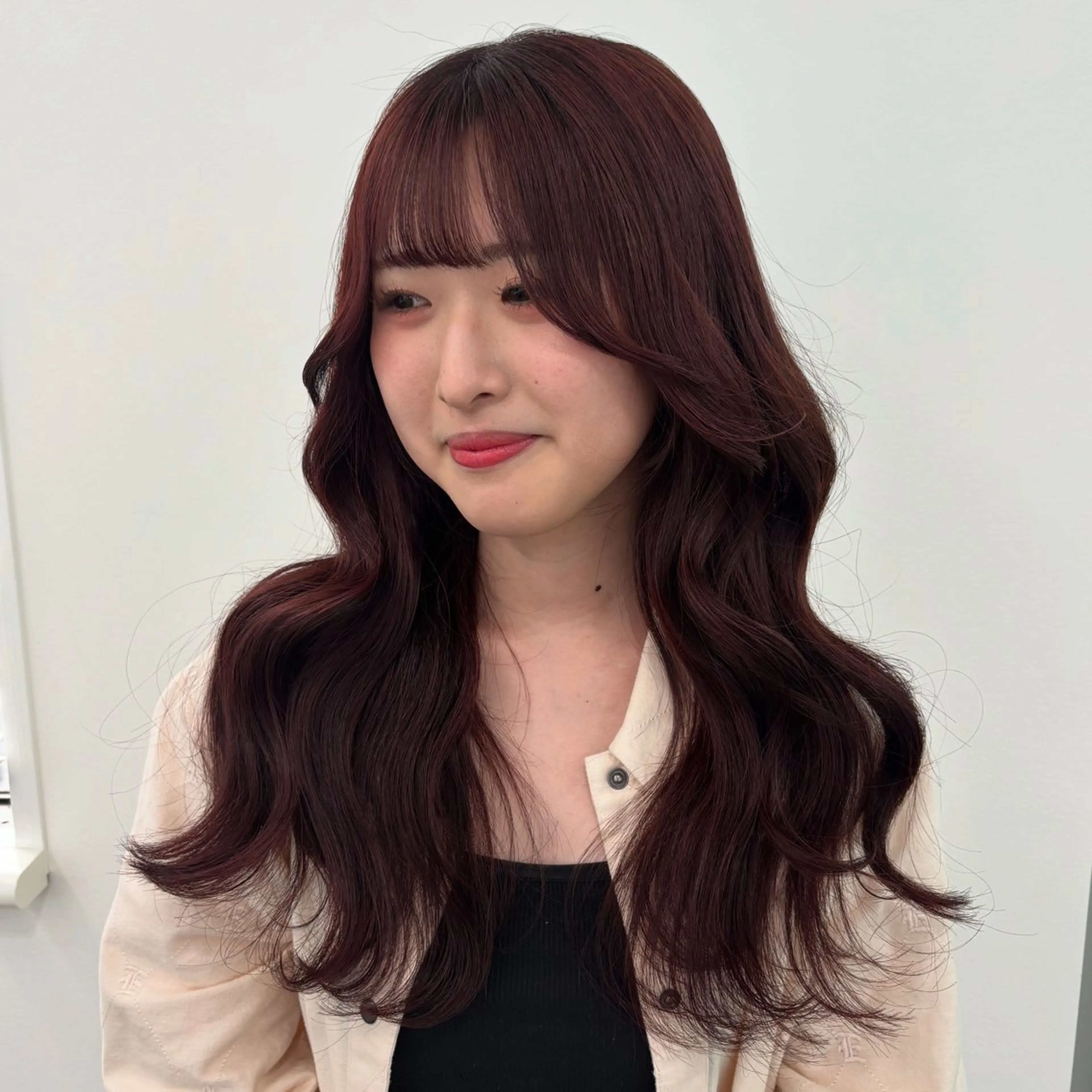 ロング ヘアカラー トリートメント Wカラー/暖色/べ ージュりく©︎🐝のヘアスタイル