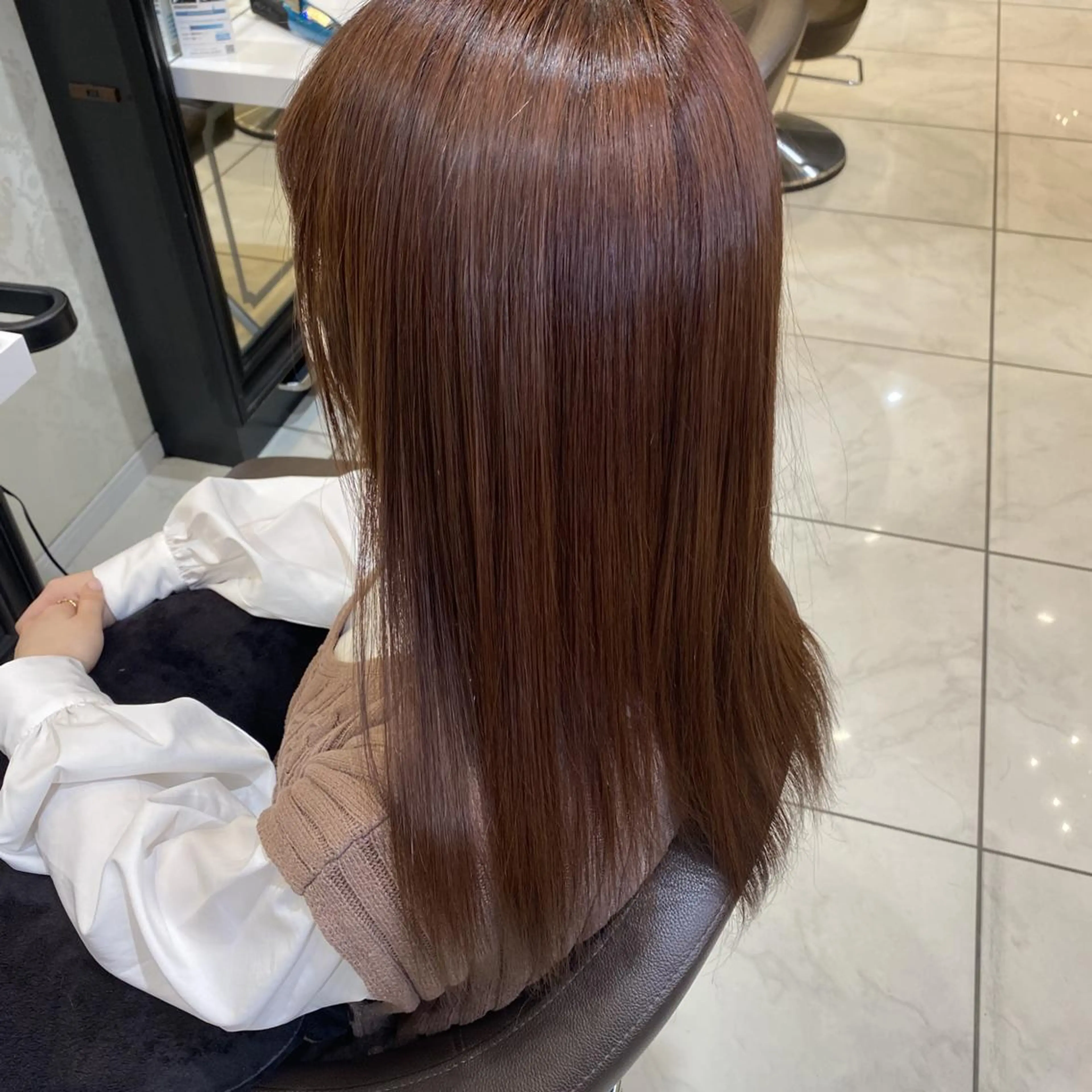 ロング カラー カット ヘアカラー レイヤー　髪質改善 ｆｉｔｉ横須賀中央のヘアスタイル