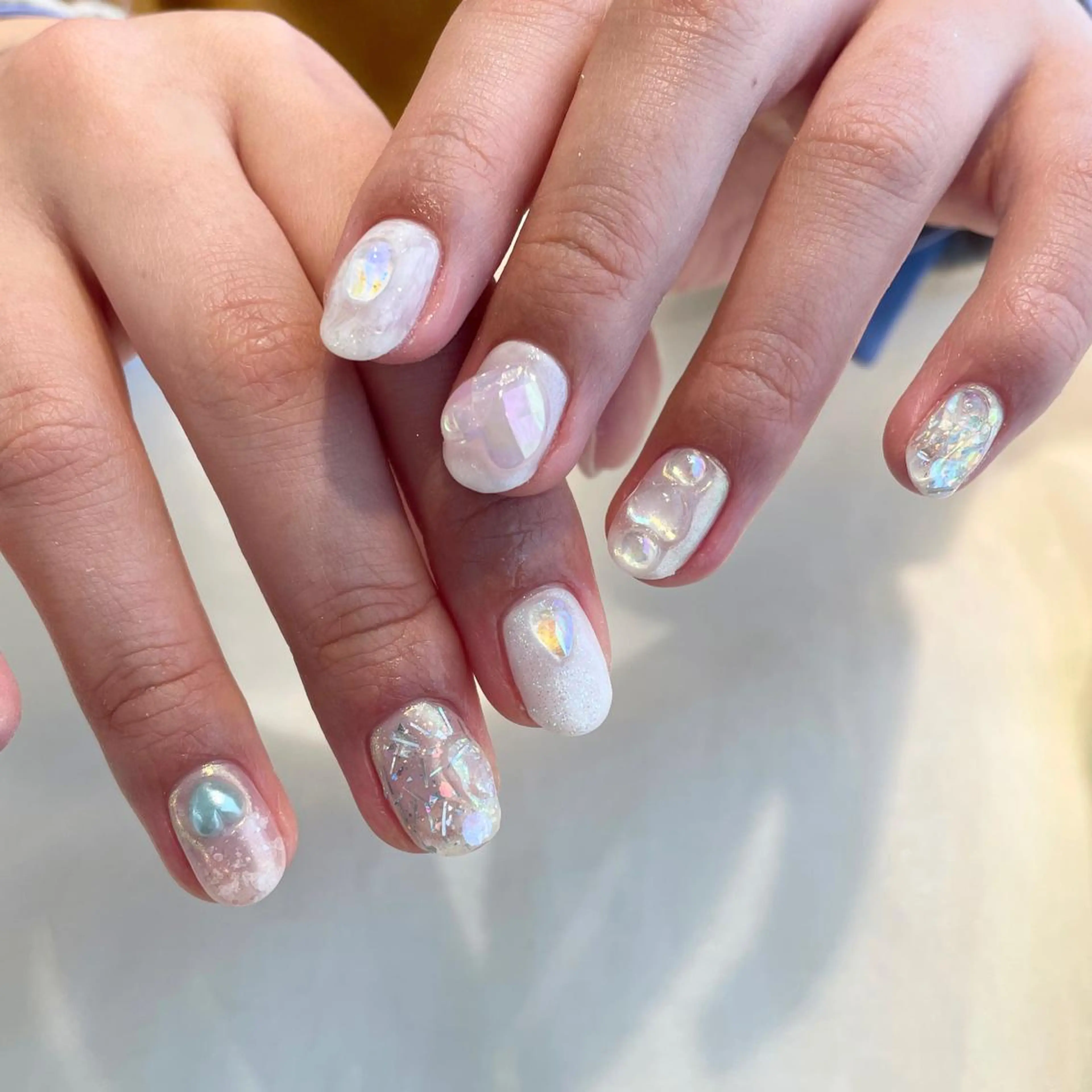 ネイル ハンドネイル 新井 ひなののネイルデザイン