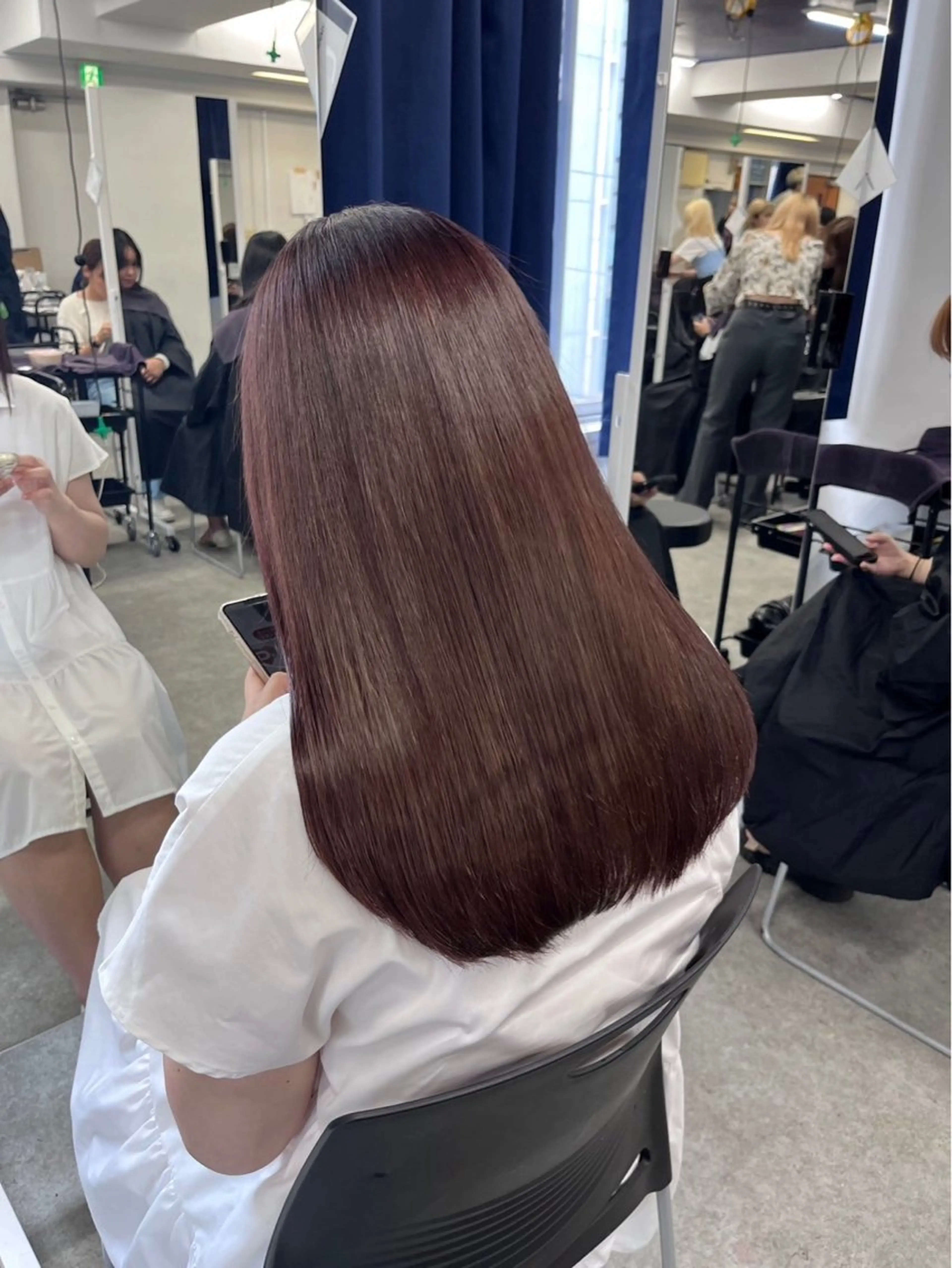 ロング カラー 🤍レイヤー/顔周り /hirari🤍のヘアスタイル