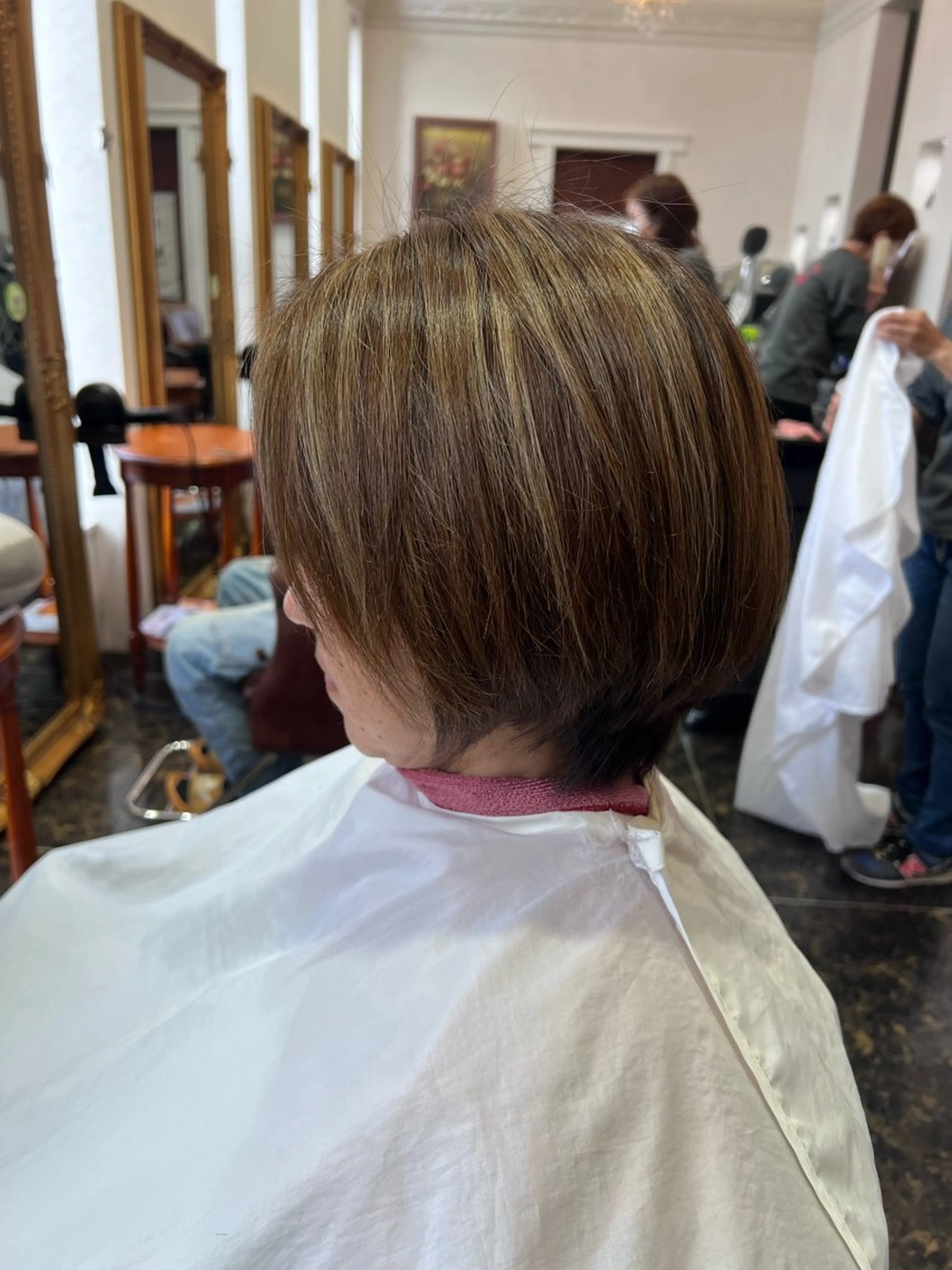 ショート ボブ 佐藤 尚子のヘアスタイル