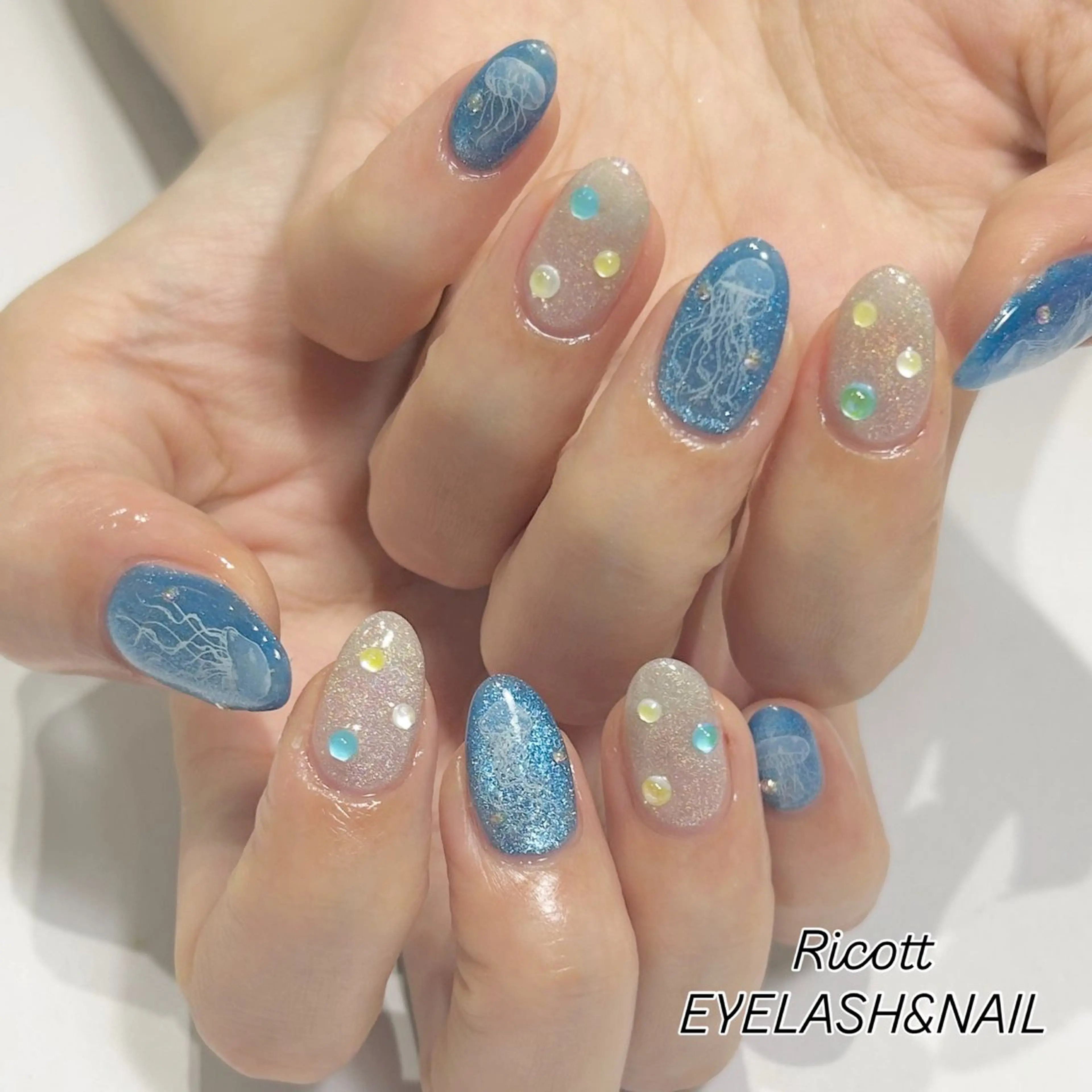 ネイル ハンドネイル RicottEYELASH&NAIL所属・下城 葵のネイルデザイン