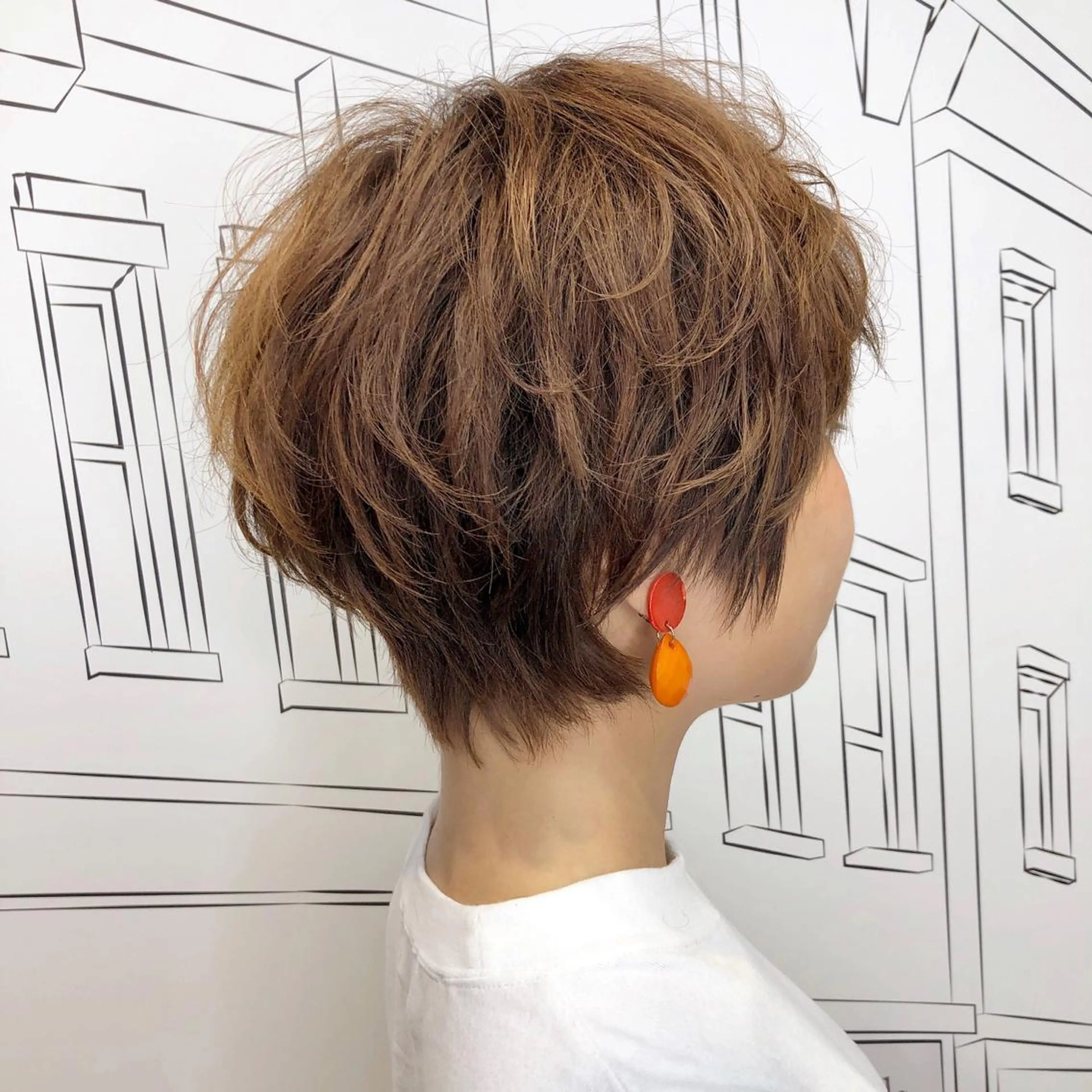 ショート 坪井 彰吾のヘアスタイル