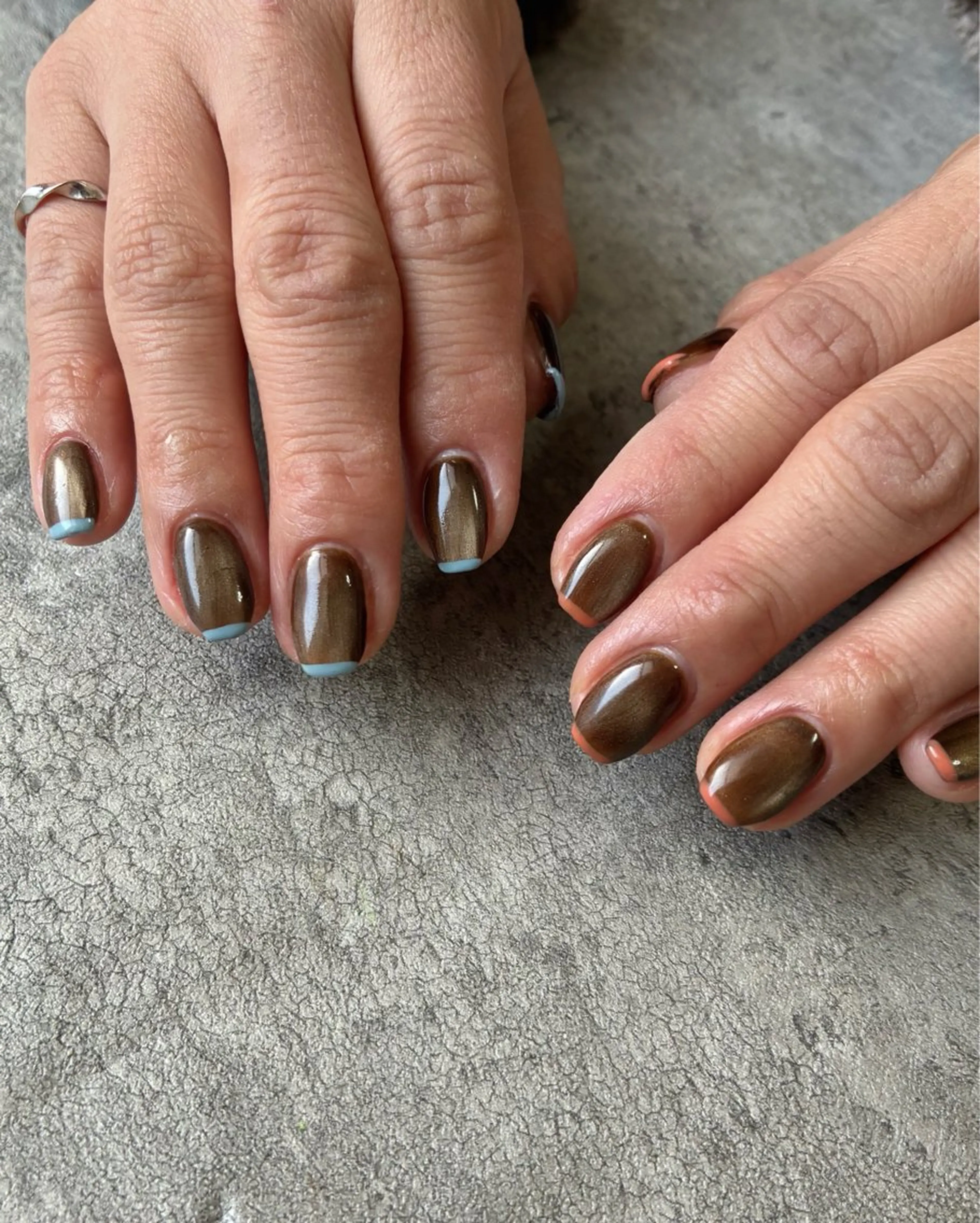 ネイル シンプルネイル shiki_nail 🪐のネイルデザイン