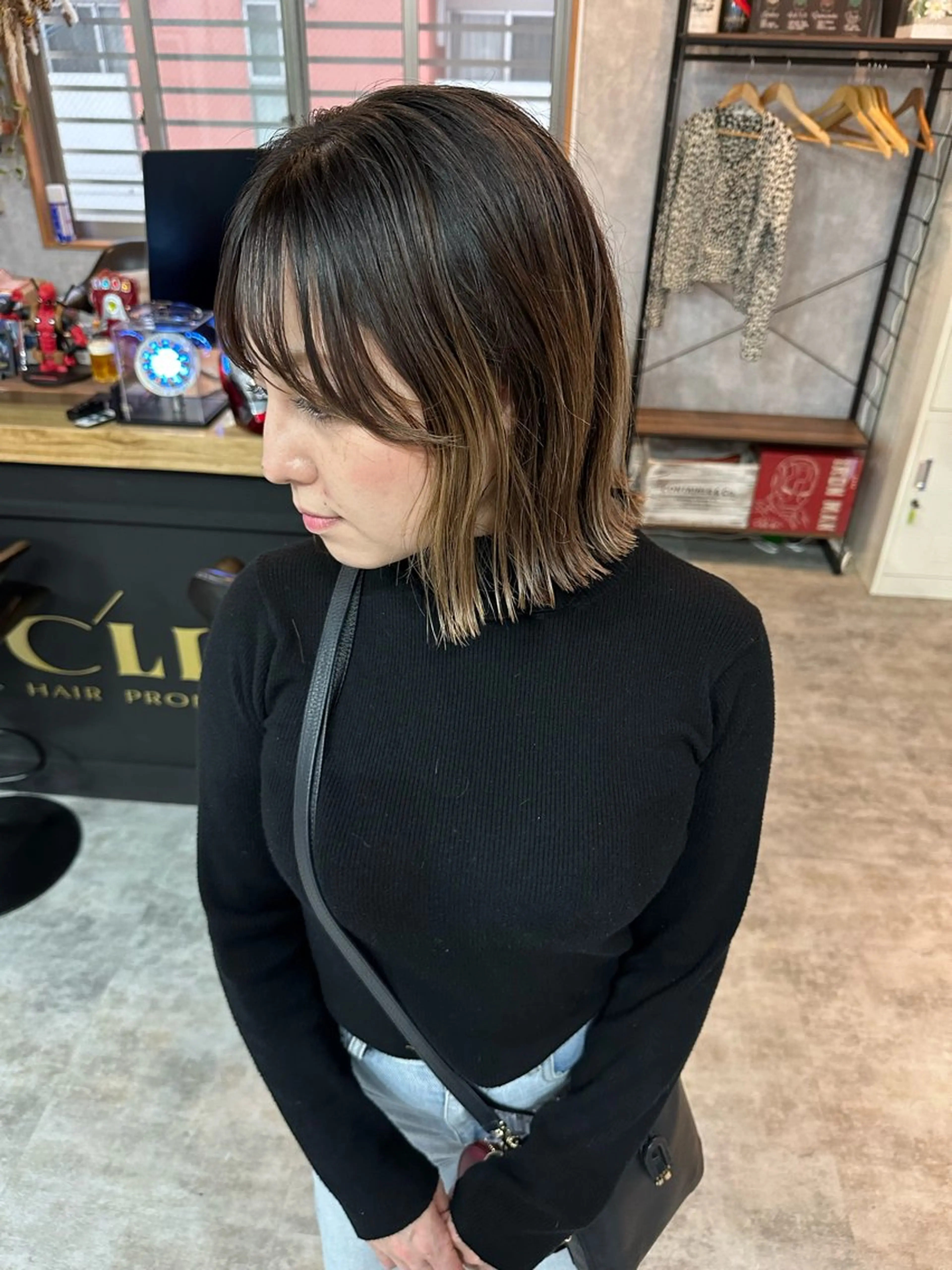 ショート 切りっぱなしボブ ショートボブ ハンサムショート 丸みショート ボブ モテ髪/ボブ/ショー ト/アダチフウトのヘアスタイル