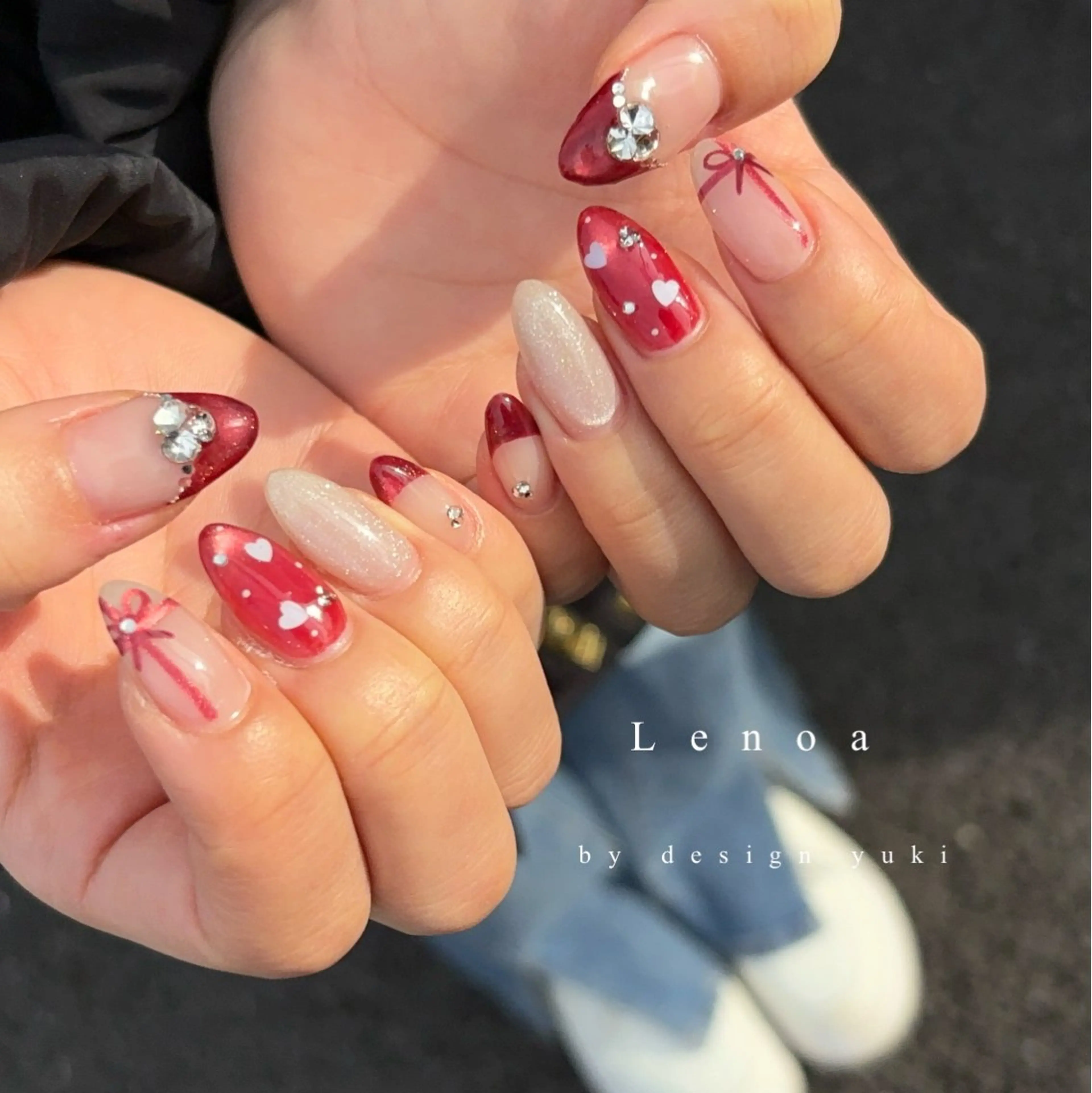 ネイル ハンドネイル Lenoa Yukiのネイルデザイン